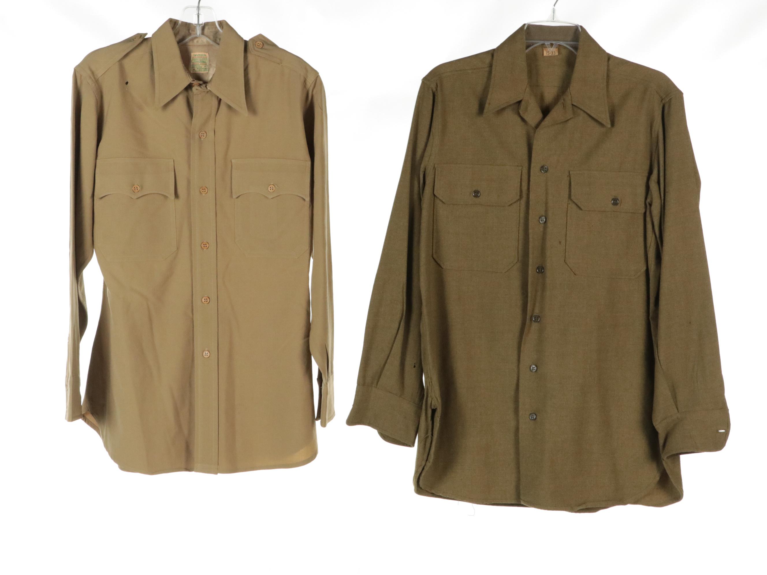 WWII Era and Post WWII Era US Army Service Uniforms