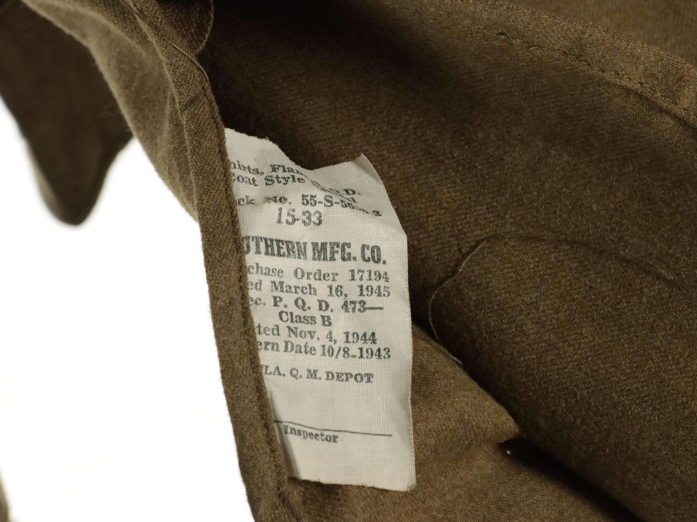 WWII Era and Post WWII Era US Army Service Uniforms