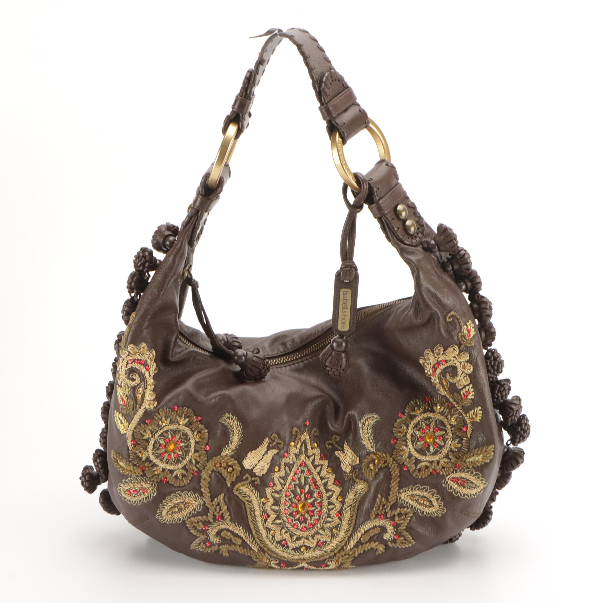 Barr + Barr Red Leather Shoulder Bag, BCBG Studded Leather 2Way Bag, and More