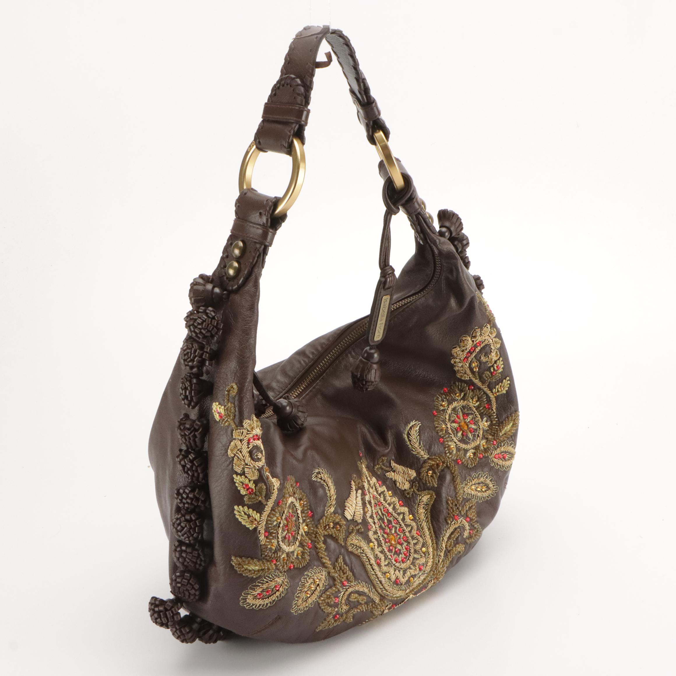 Barr + Barr Red Leather Shoulder Bag, BCBG Studded Leather 2Way Bag, and More