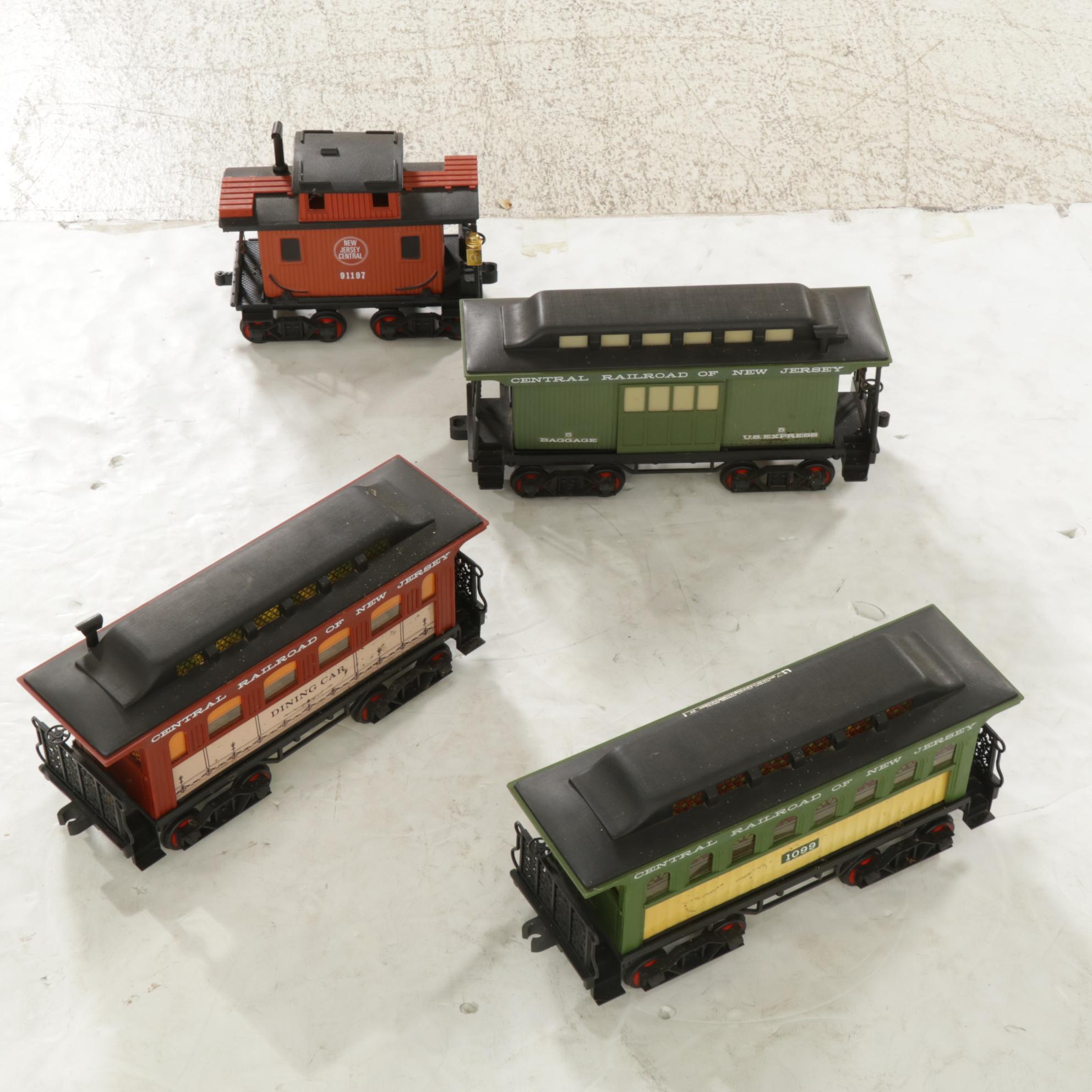 Jim Beam Whiskey Train Decanter Set by Regal China, 1980s