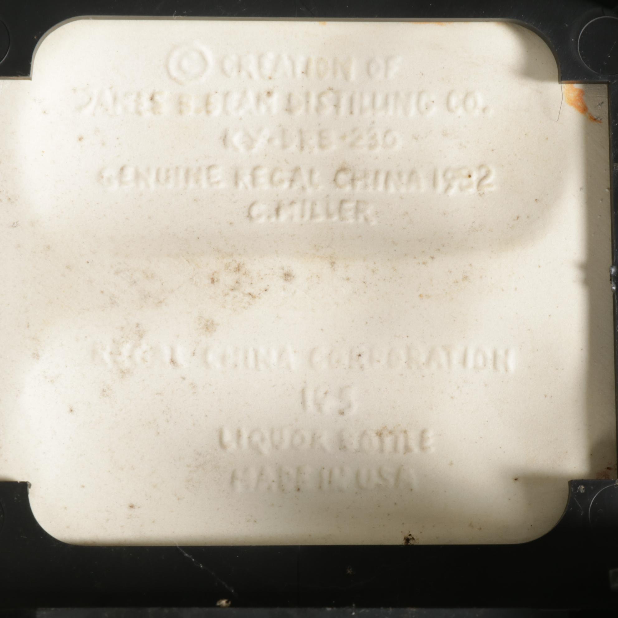 Jim Beam Whiskey Train Decanter Set by Regal China, 1980s