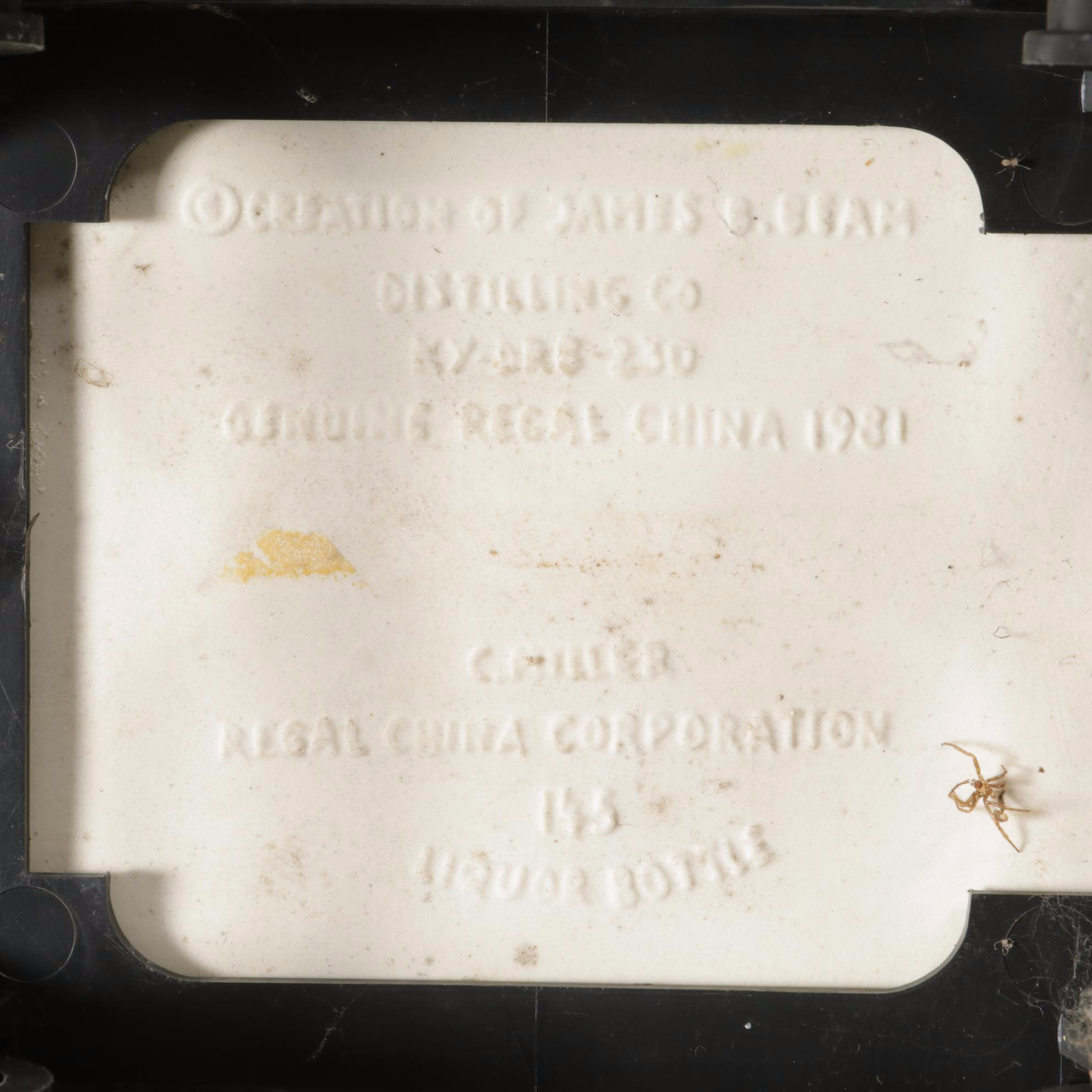 Jim Beam Whiskey Train Decanter Set by Regal China, 1980s