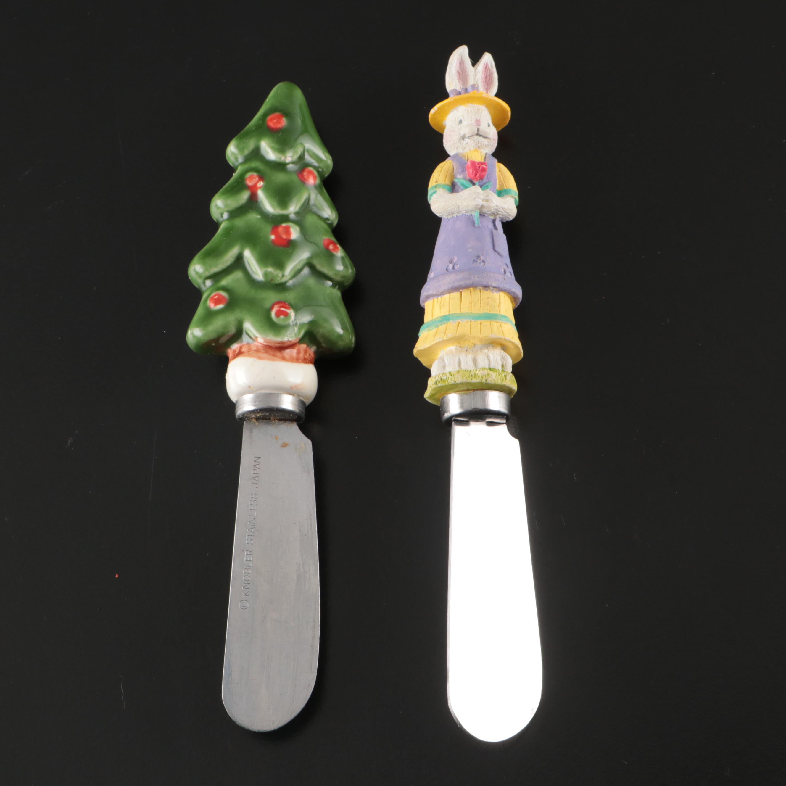 Home Lifestyles Floral Cheese Spreads with Glass Ice Bucket and Other Barware