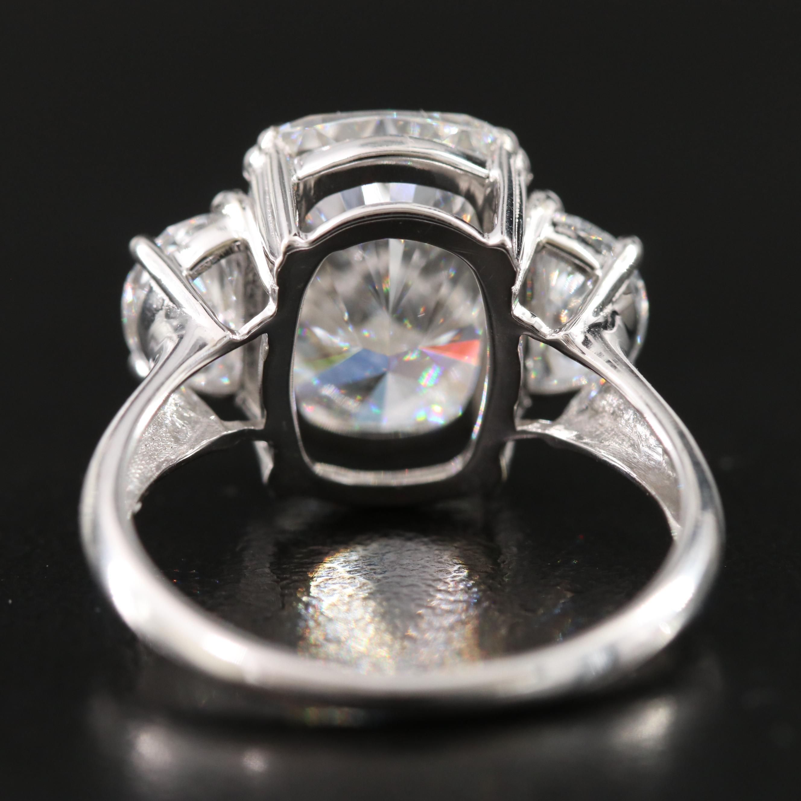 14K 6.18 CTW Lab Grown Diamond Ring with IGI Report