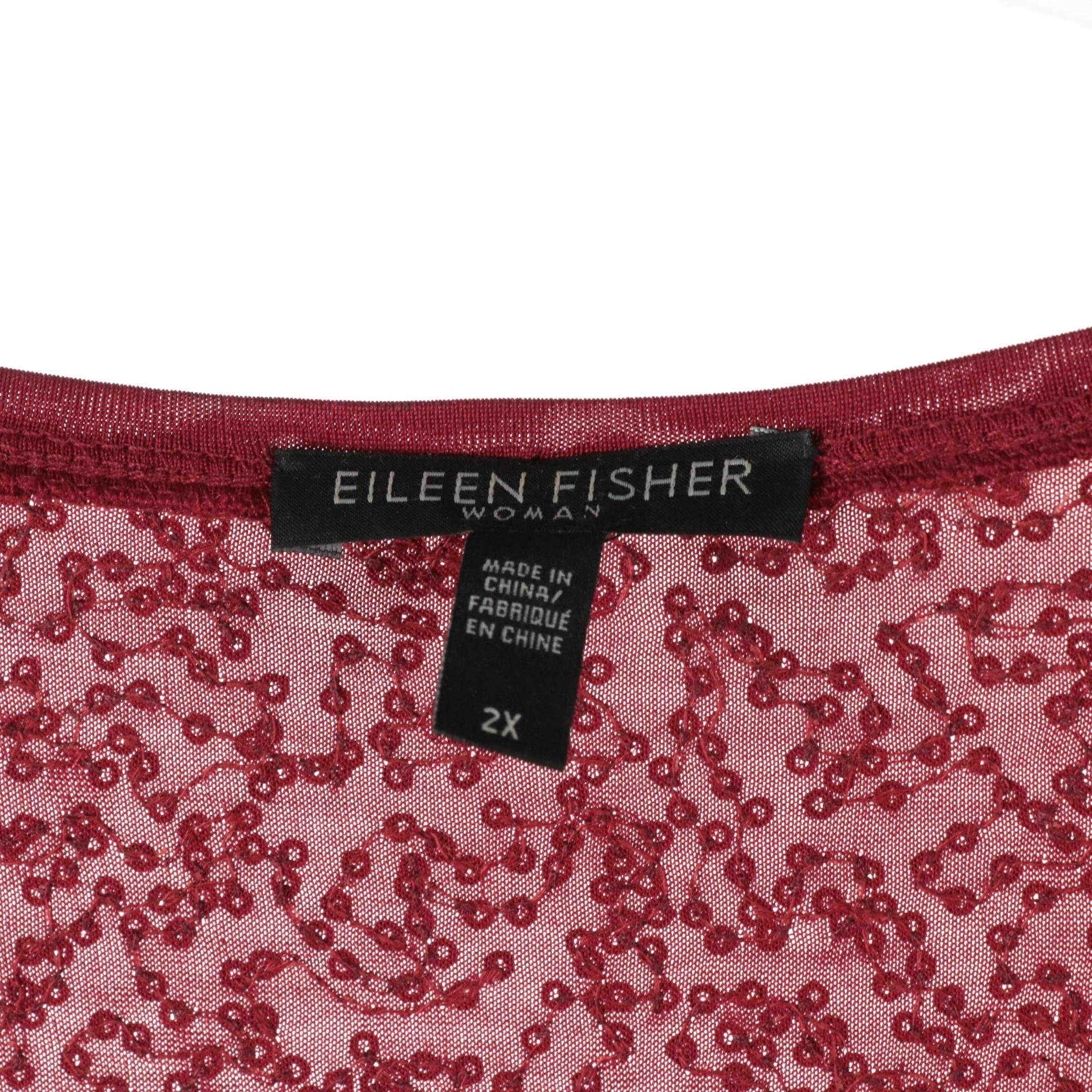 Adrianna Papell Lace Evening Dress, Eileen Fisher Silk Sequin Tunic and More