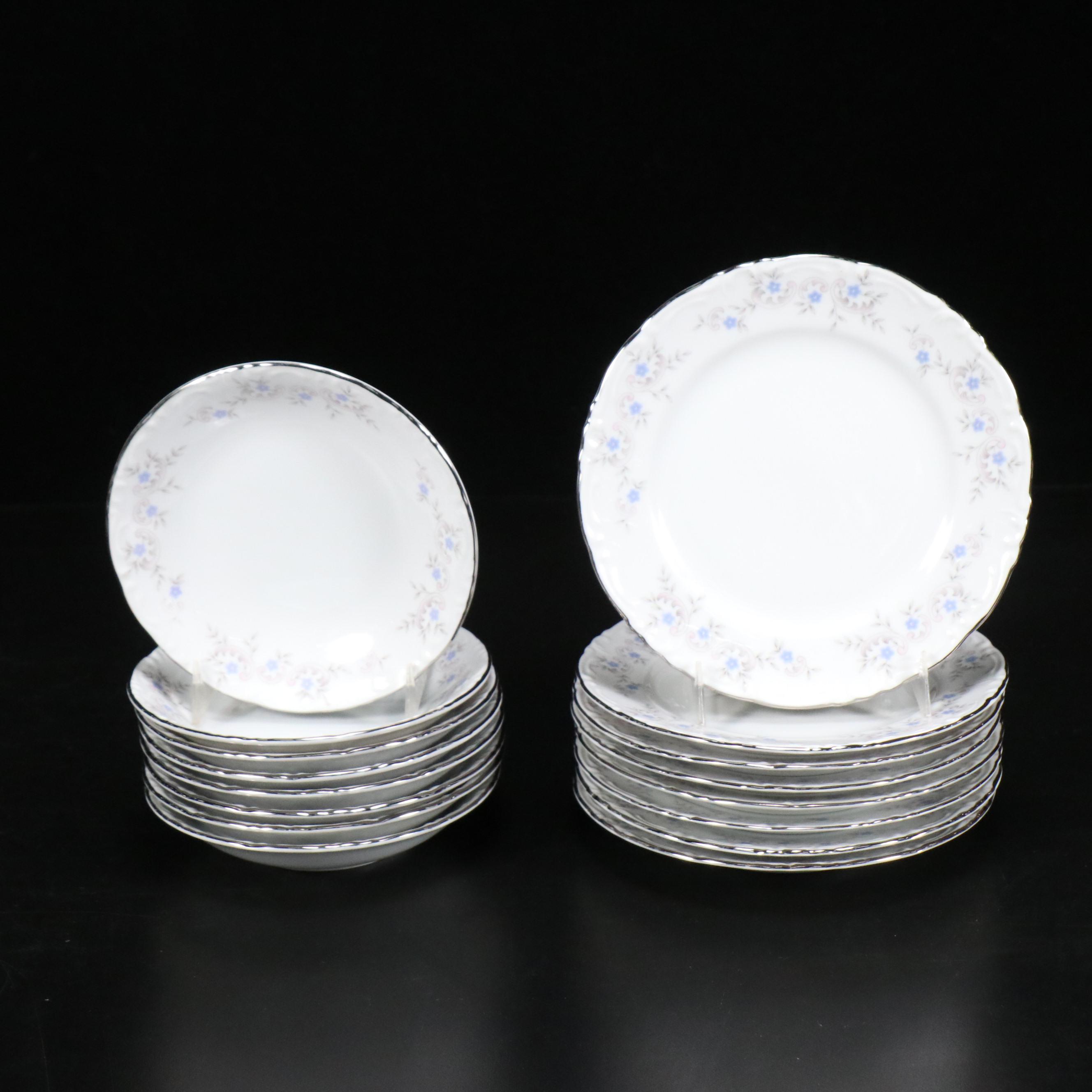 Modern China & Table Institute "Springtime" Porcelain Dinnerware