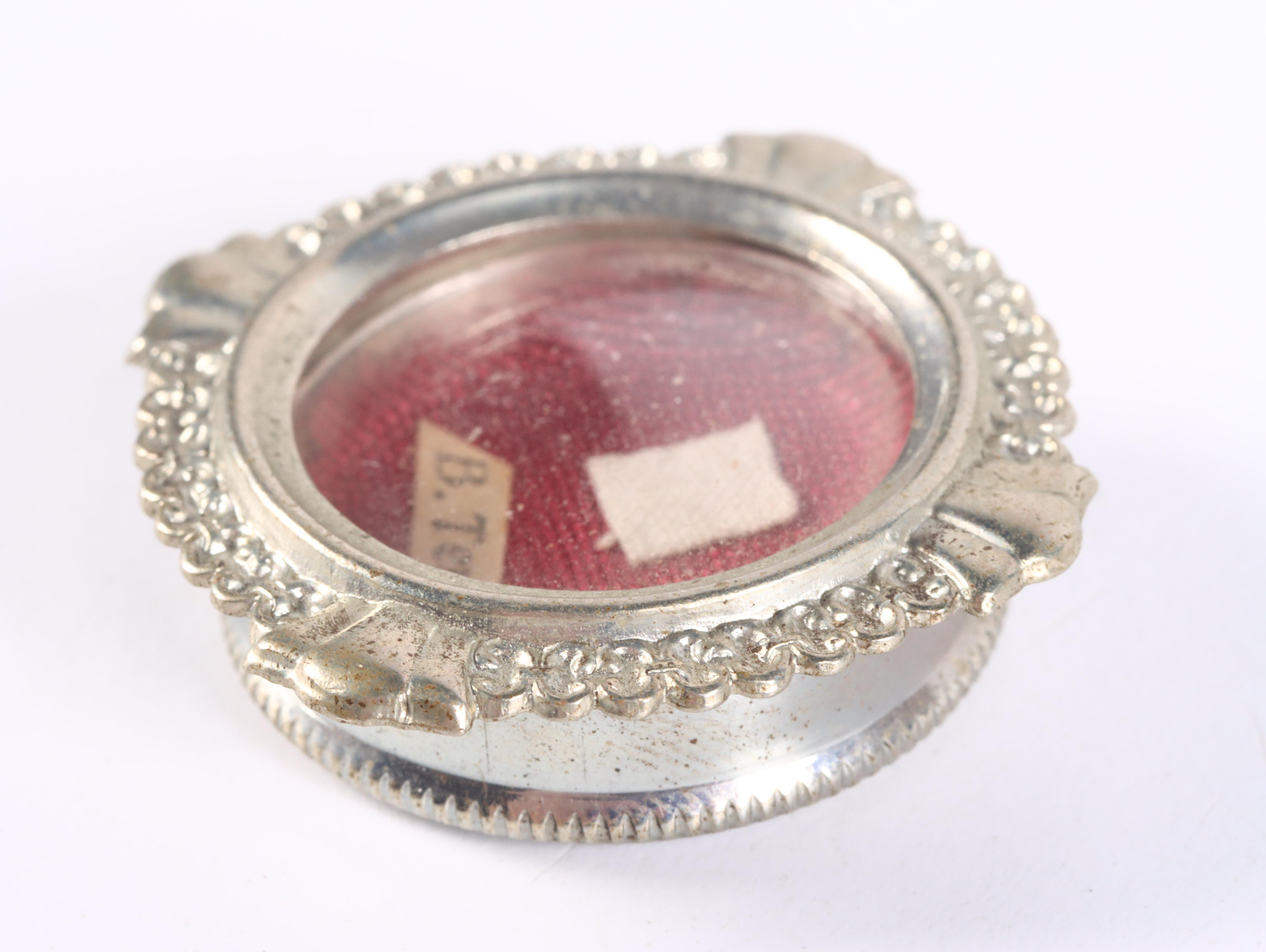 Second Class Relic of Blessed Thérèse Couderc in Reliquary with Seal