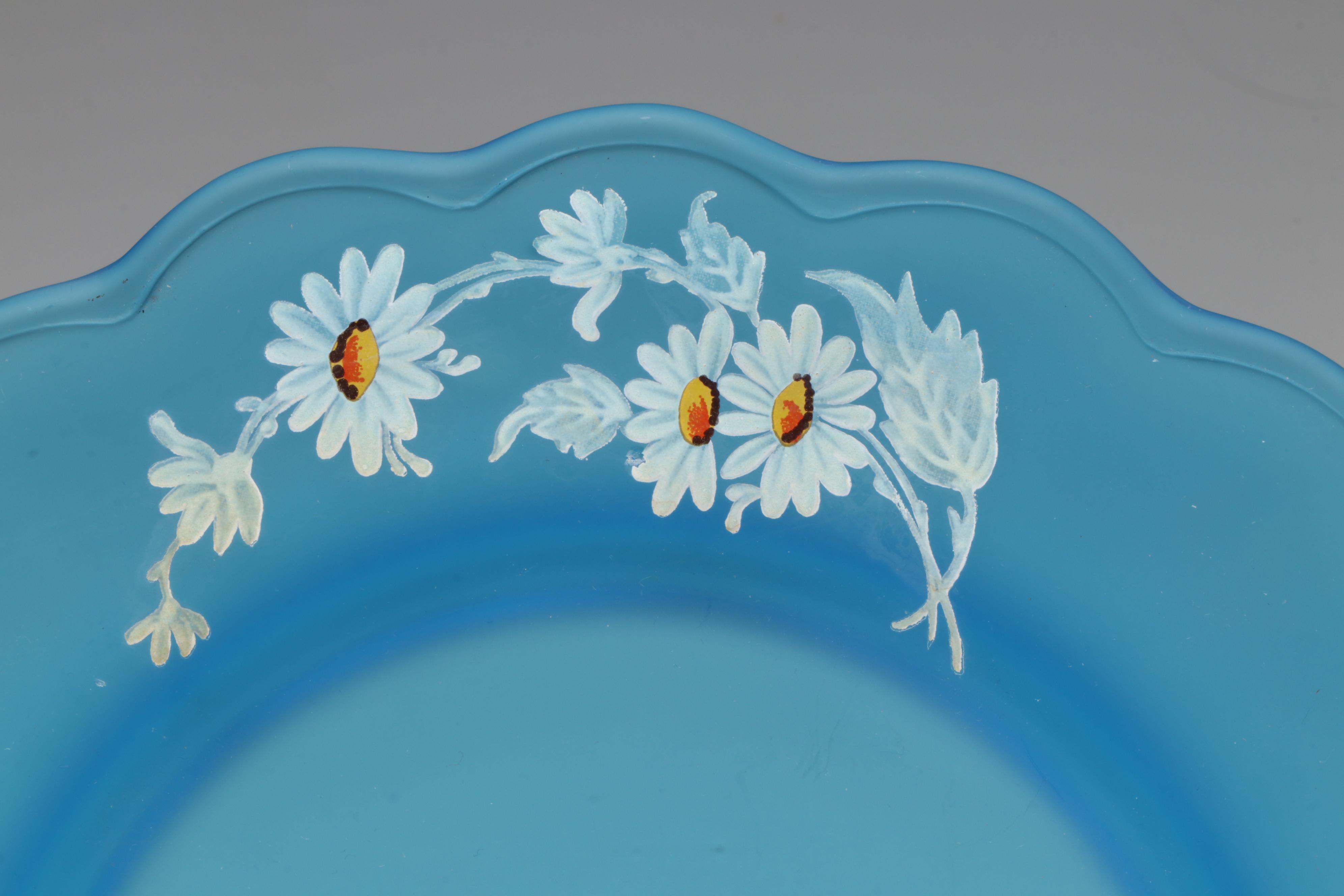 Wyaldra Glass Pitcher with Imperial Glass "Windmill Carnival" Plate and More