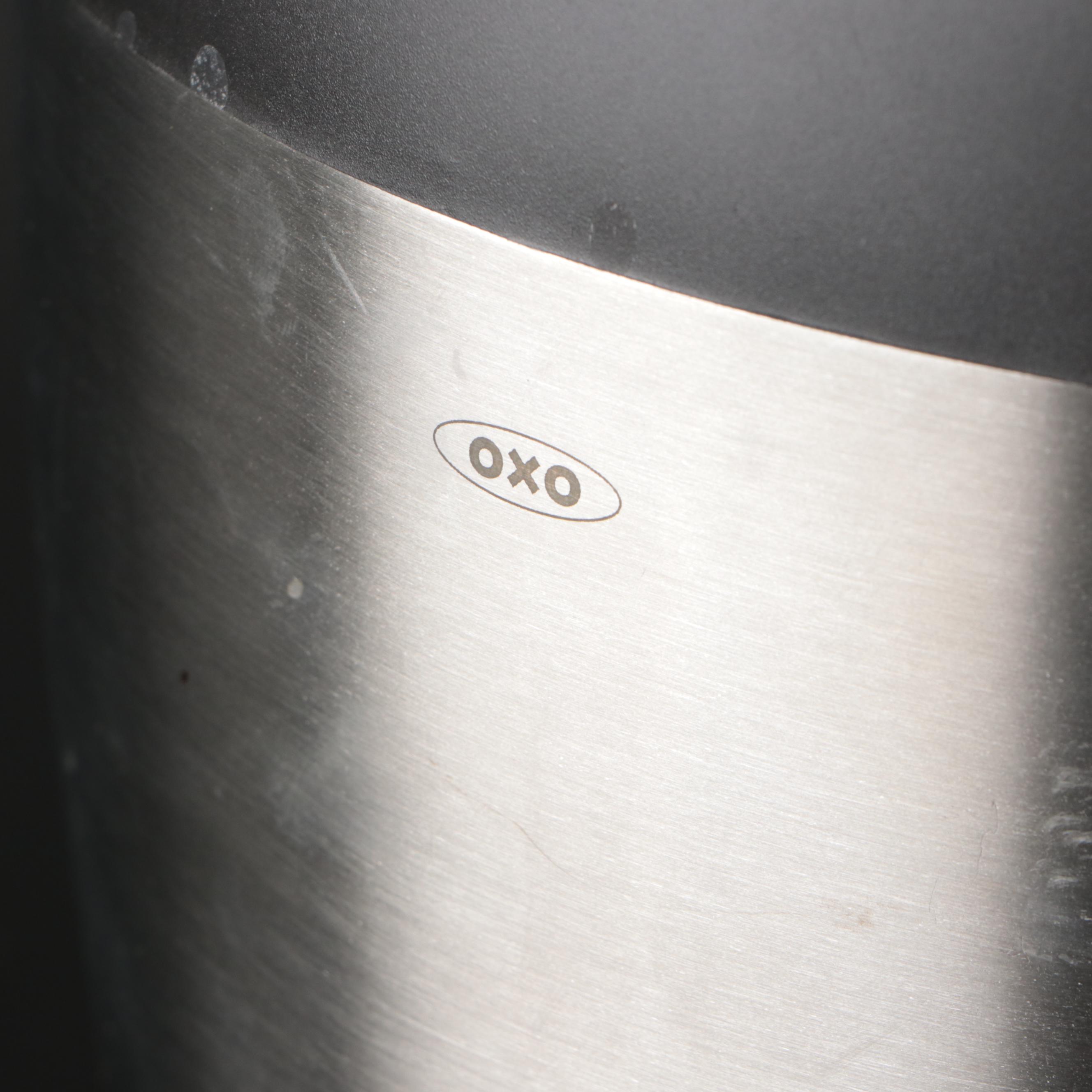 Fostoria "Patrician" Wine and Iced Glasses with Oxo Stainless Steel Ice Bucket