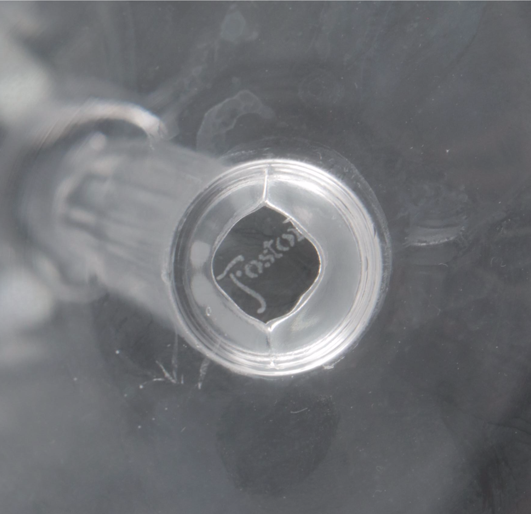 Fostoria "Patrician" Wine and Iced Glasses with Oxo Stainless Steel Ice Bucket