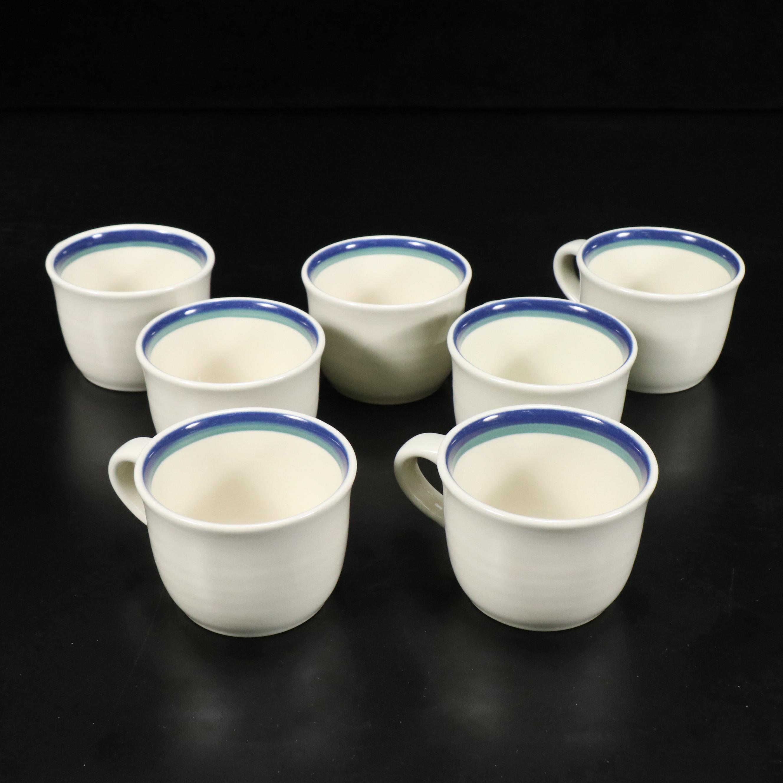 Pfaltzgraff "Ocean Breeze" Dinnerware with Glass Tumblers