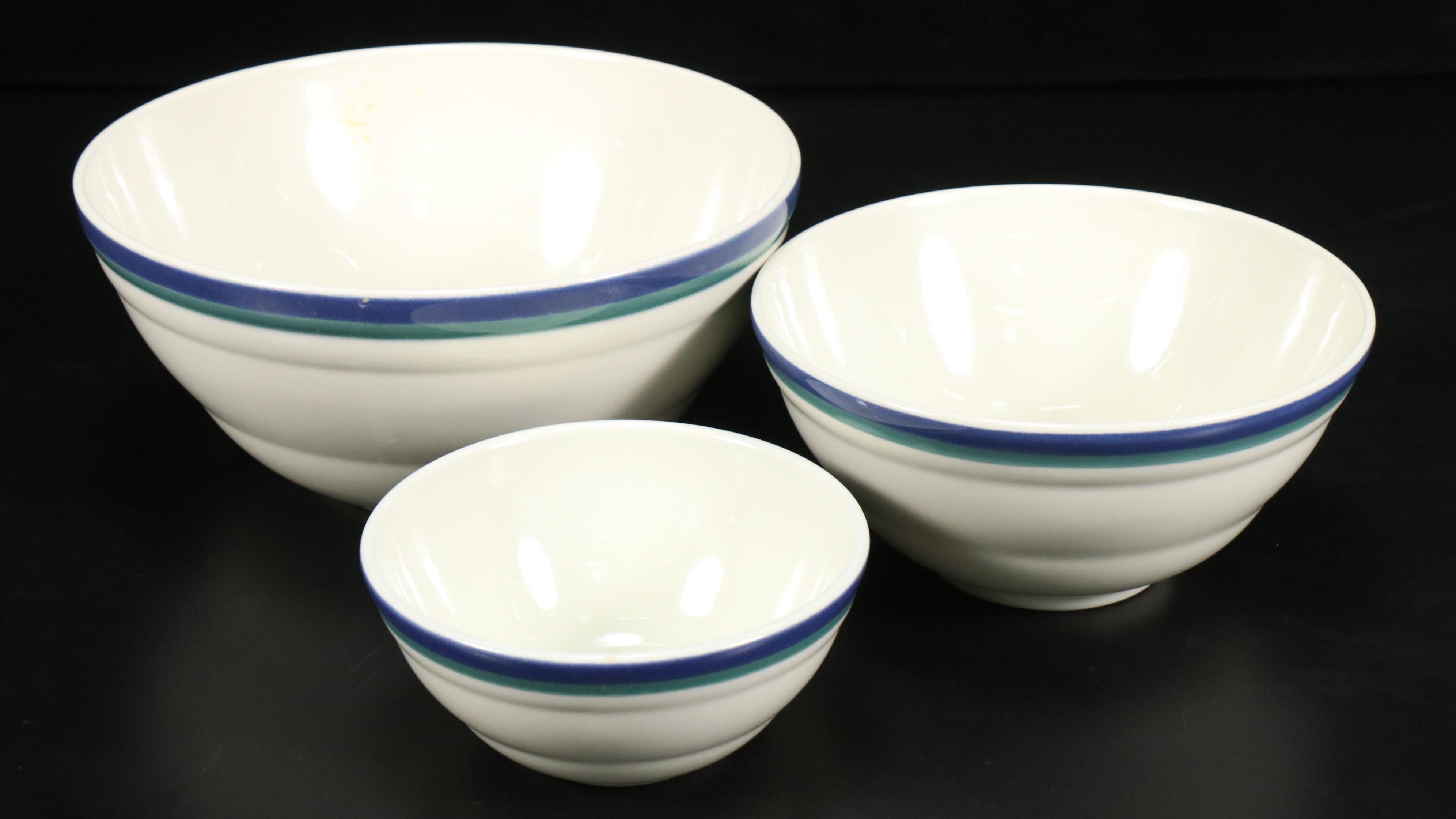 Pfaltzgraff "Ocean Breeze" Dinnerware with Glass Tumblers