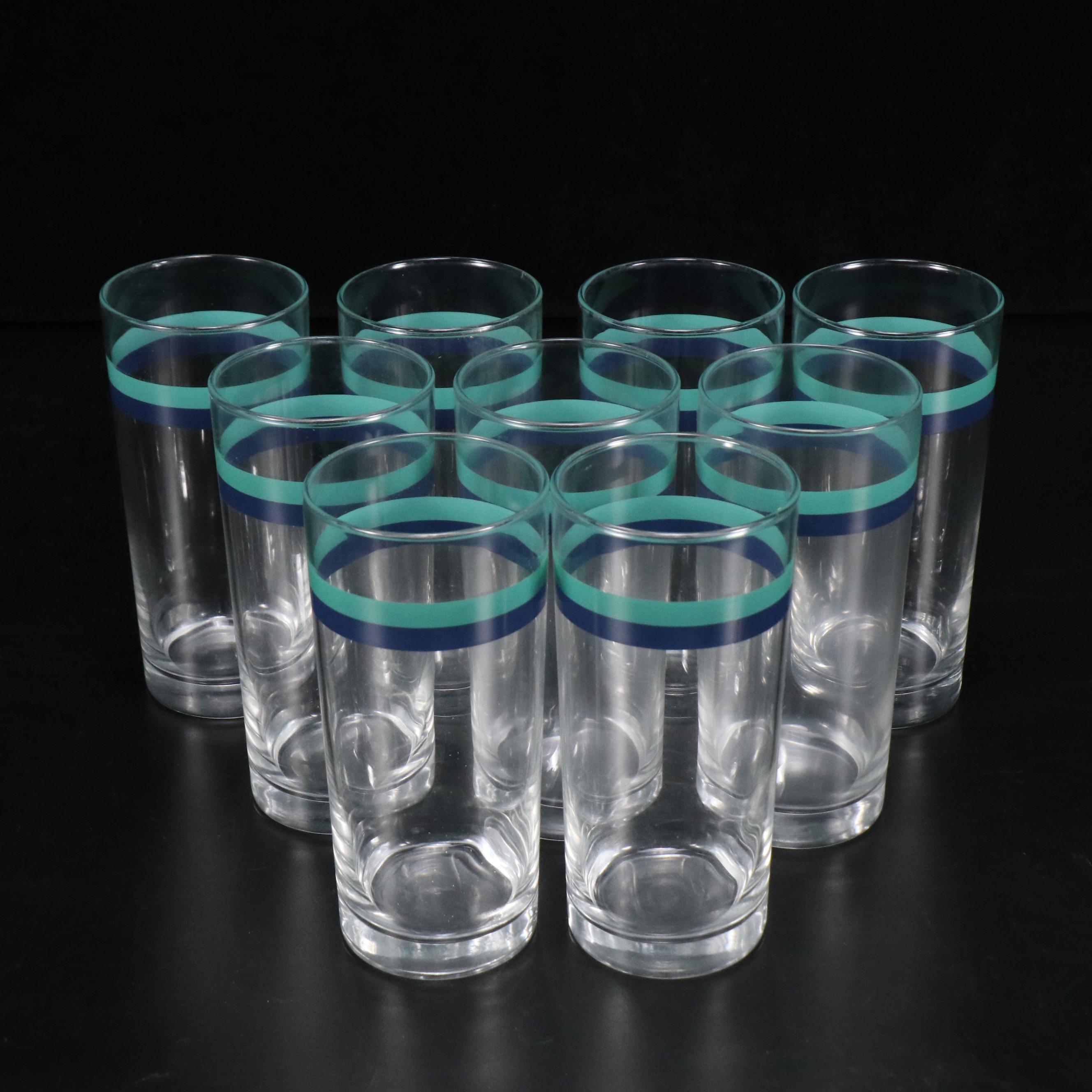 Pfaltzgraff "Ocean Breeze" Dinnerware with Glass Tumblers