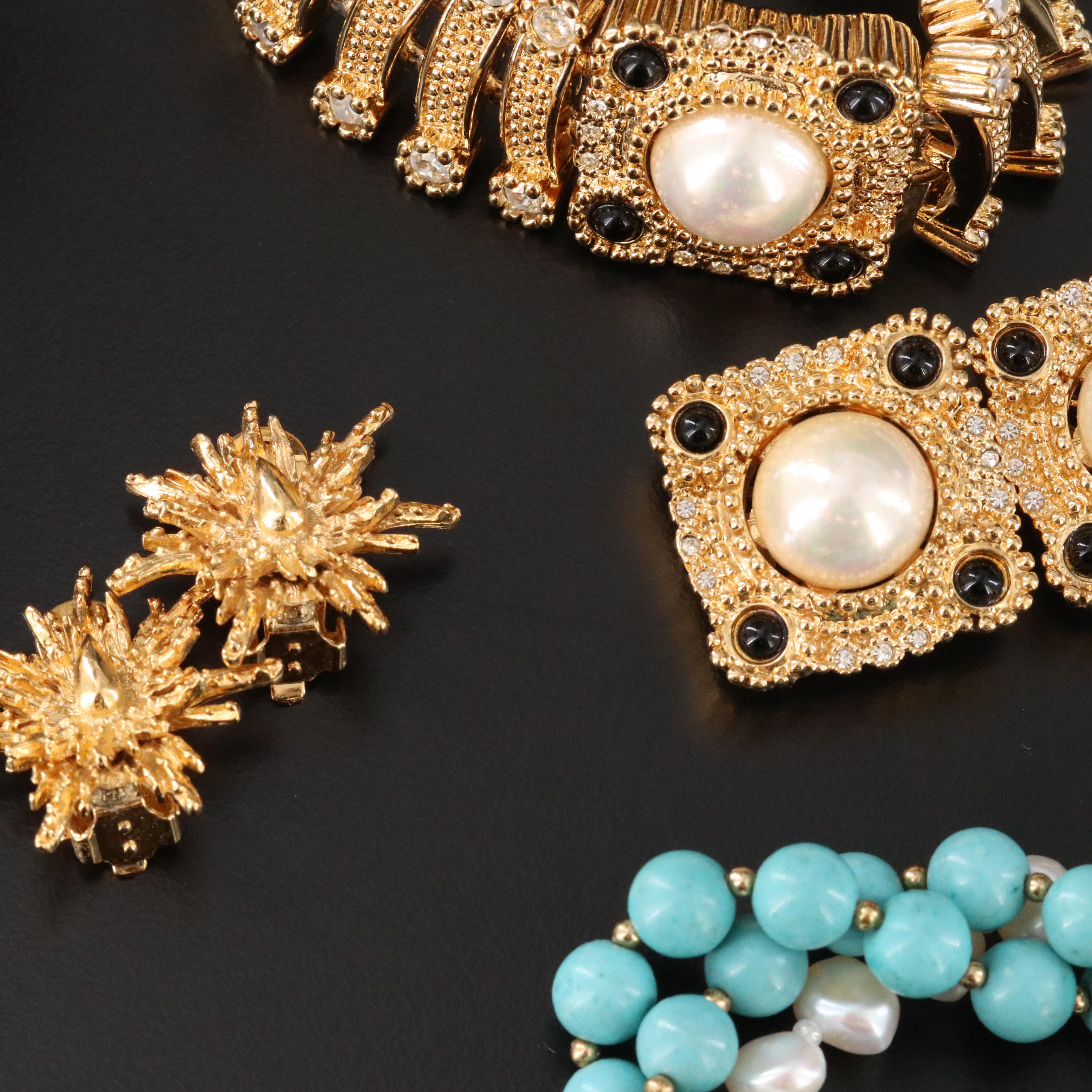 Jewelry Collection Including Ciner, Kenneth Jay Lane and Camrose & Kross