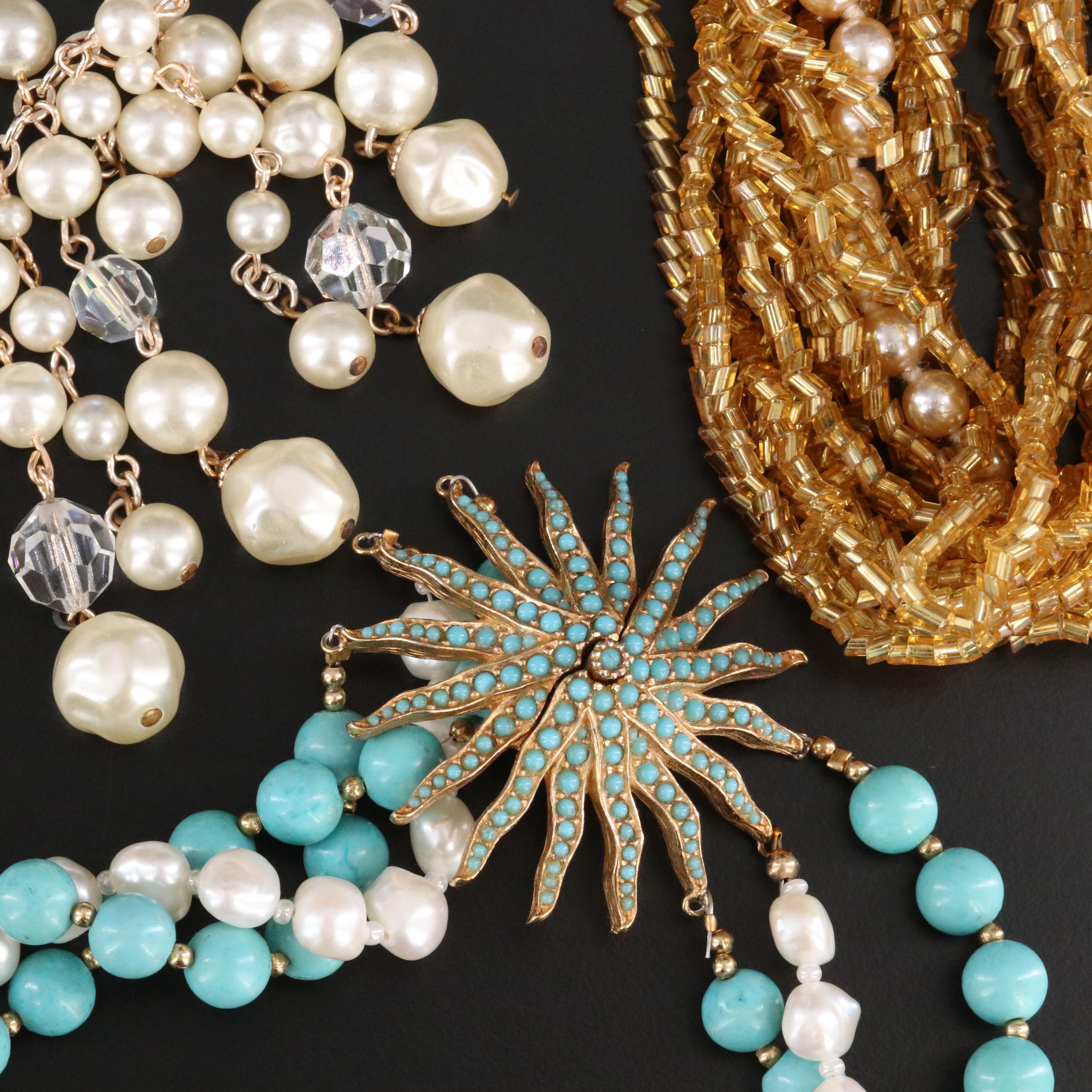 Jewelry Collection Including Ciner, Kenneth Jay Lane and Camrose & Kross