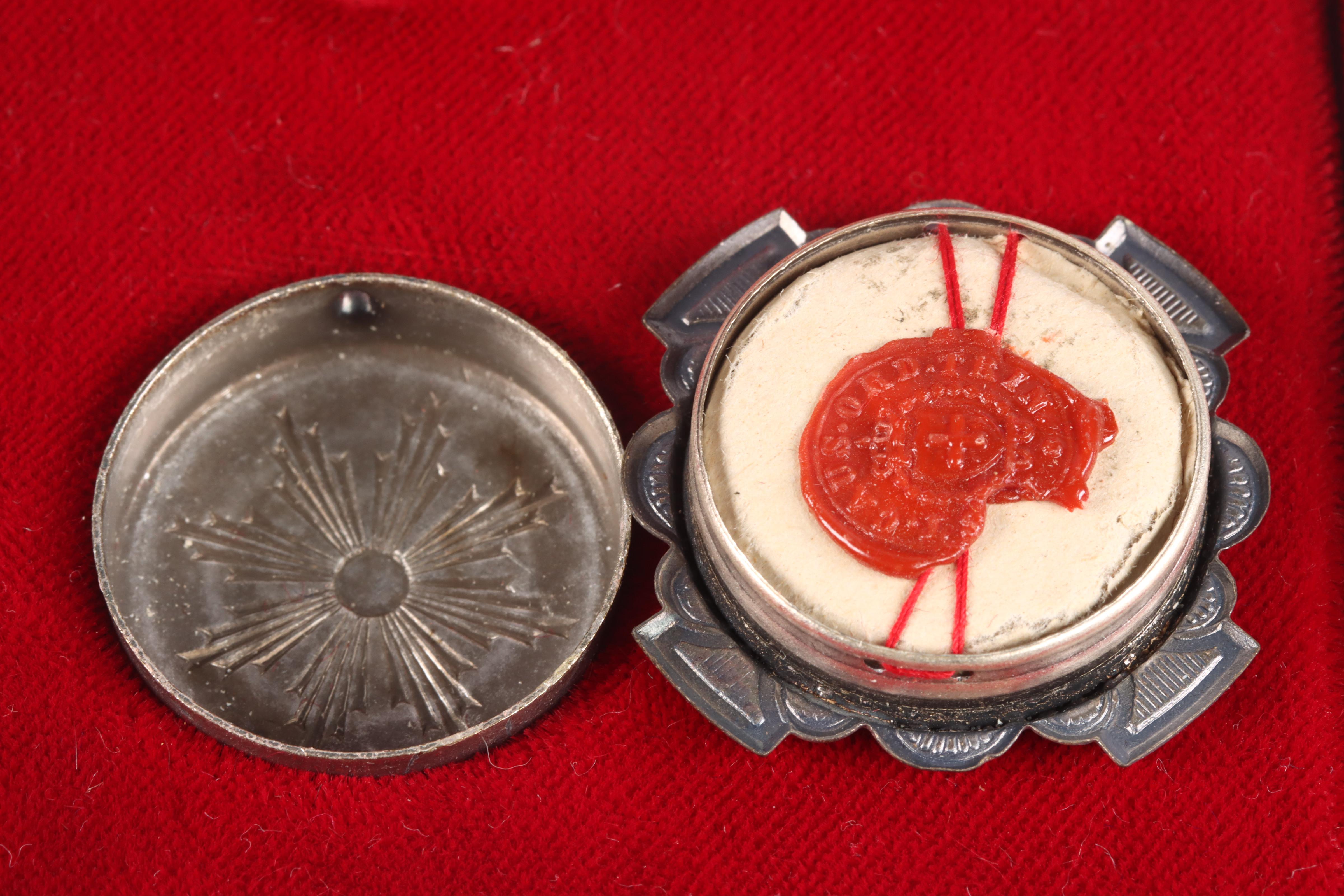 First Class Relic of Agostina Livia Pietrantoni in Reliquary Box