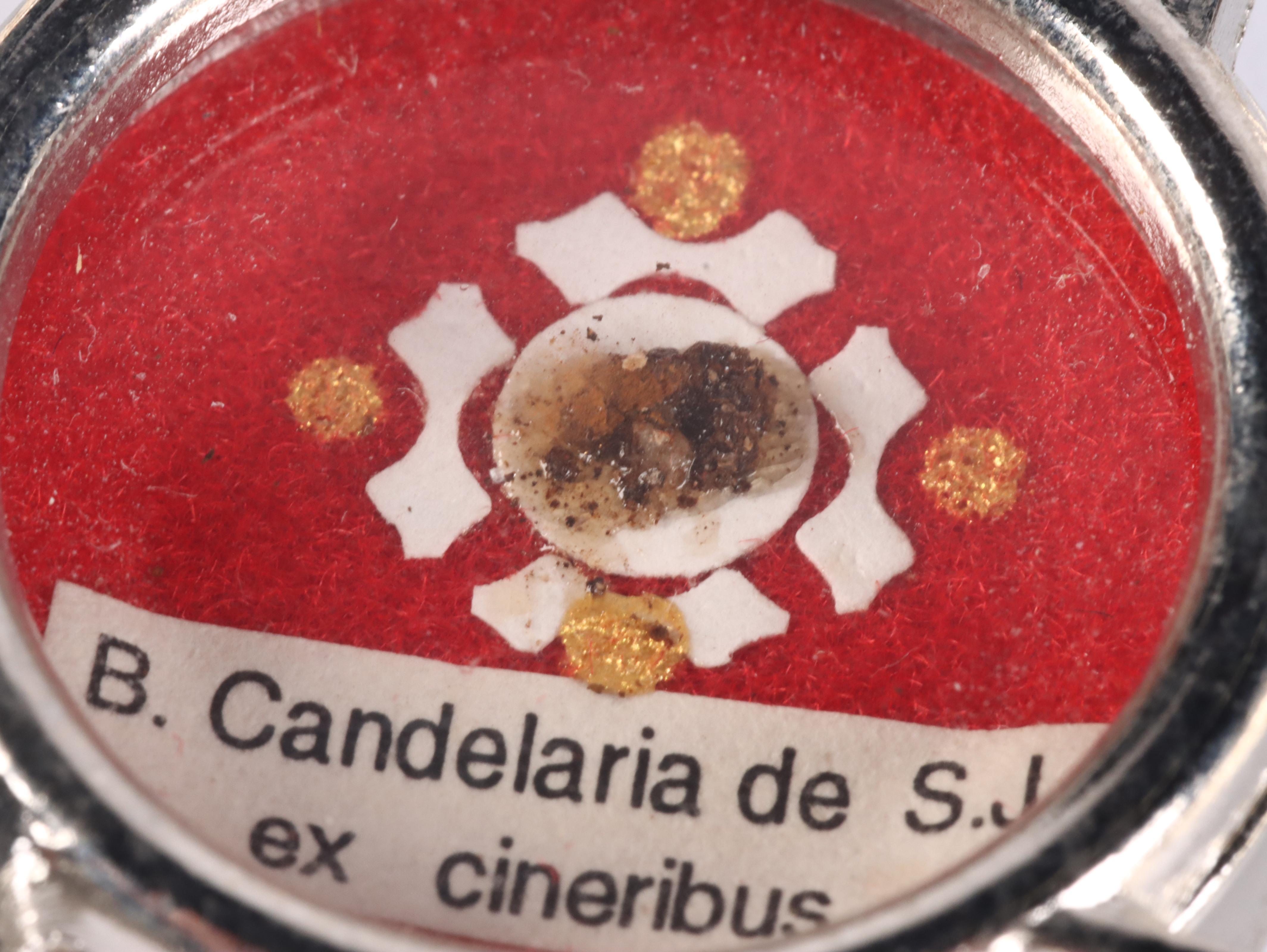 First Class Relic of Blessed Candelaria de San José in Reliquary with Seal