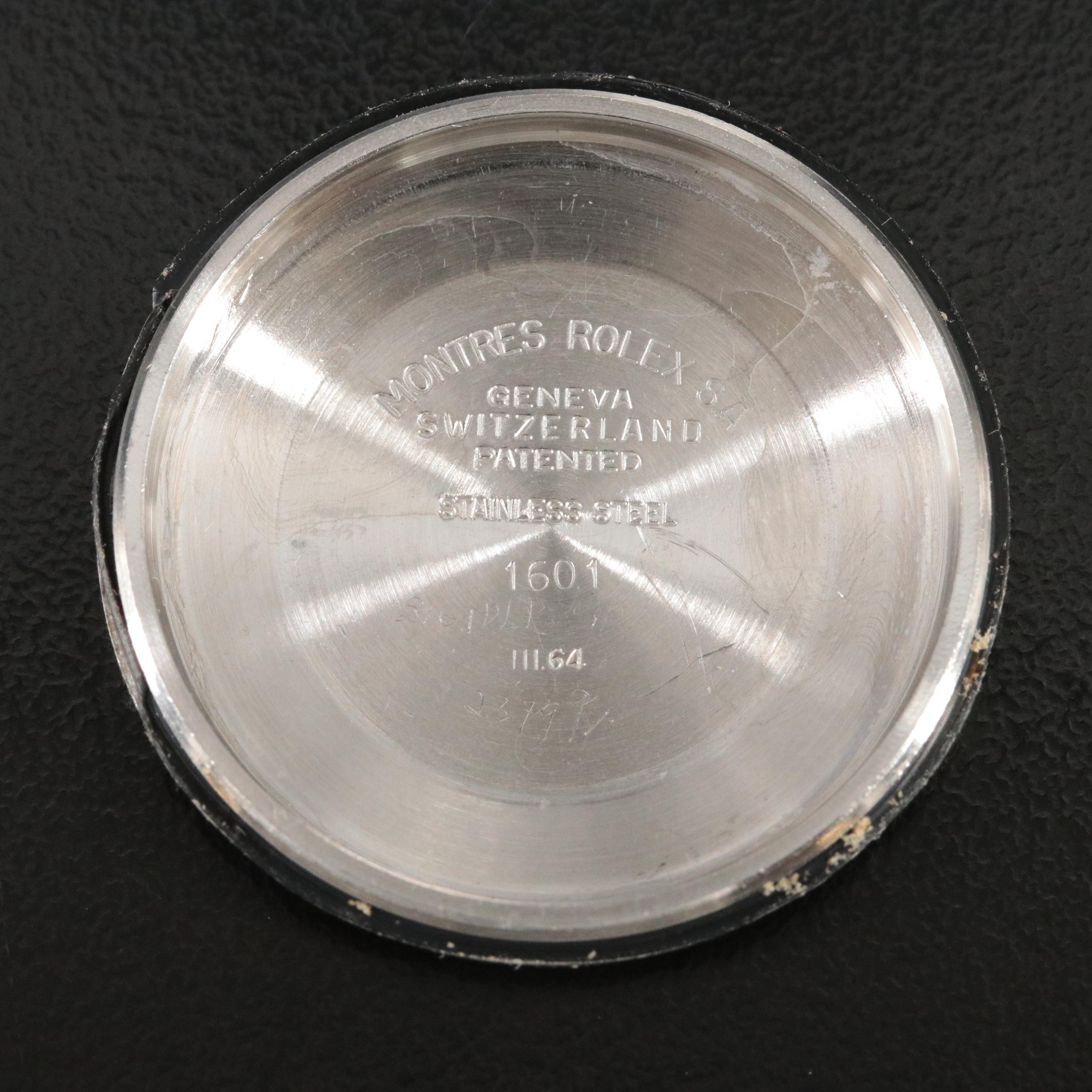 1964 Rolex Pie Pan Sigma Dial Datejust Watch