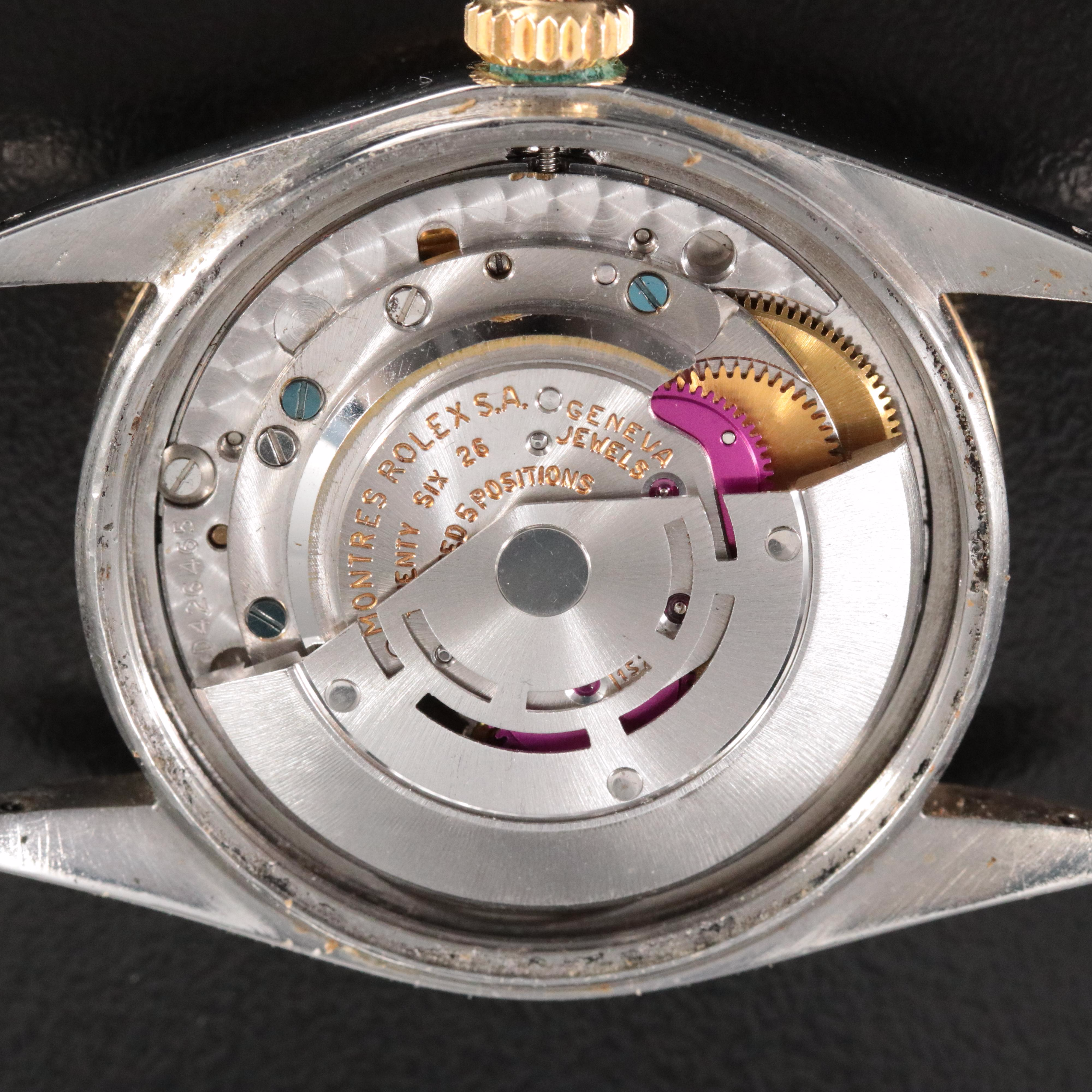 1964 Rolex Pie Pan Sigma Dial Datejust Watch