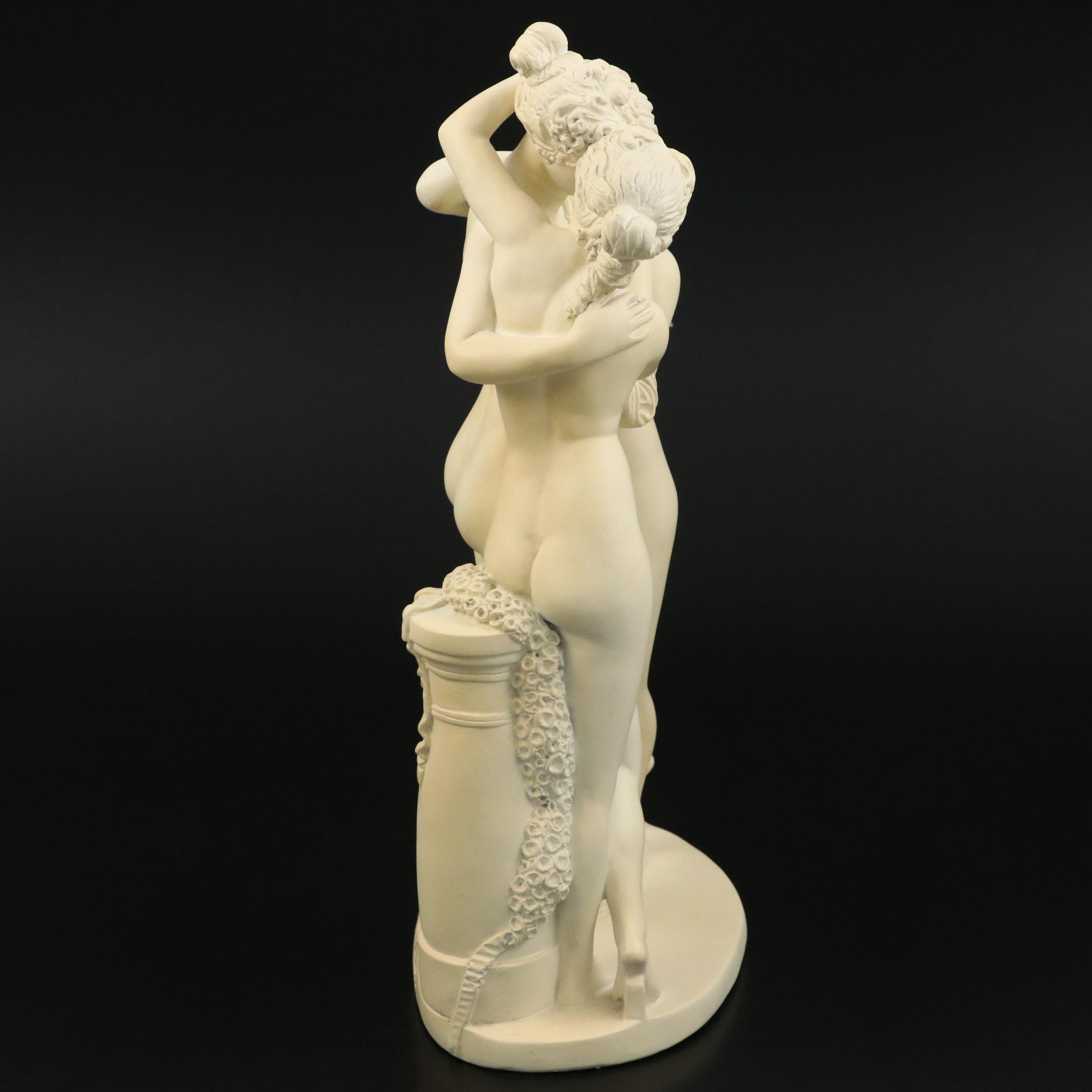 Austin Sculpture Composite After Antonio Canova "The Three Graces"