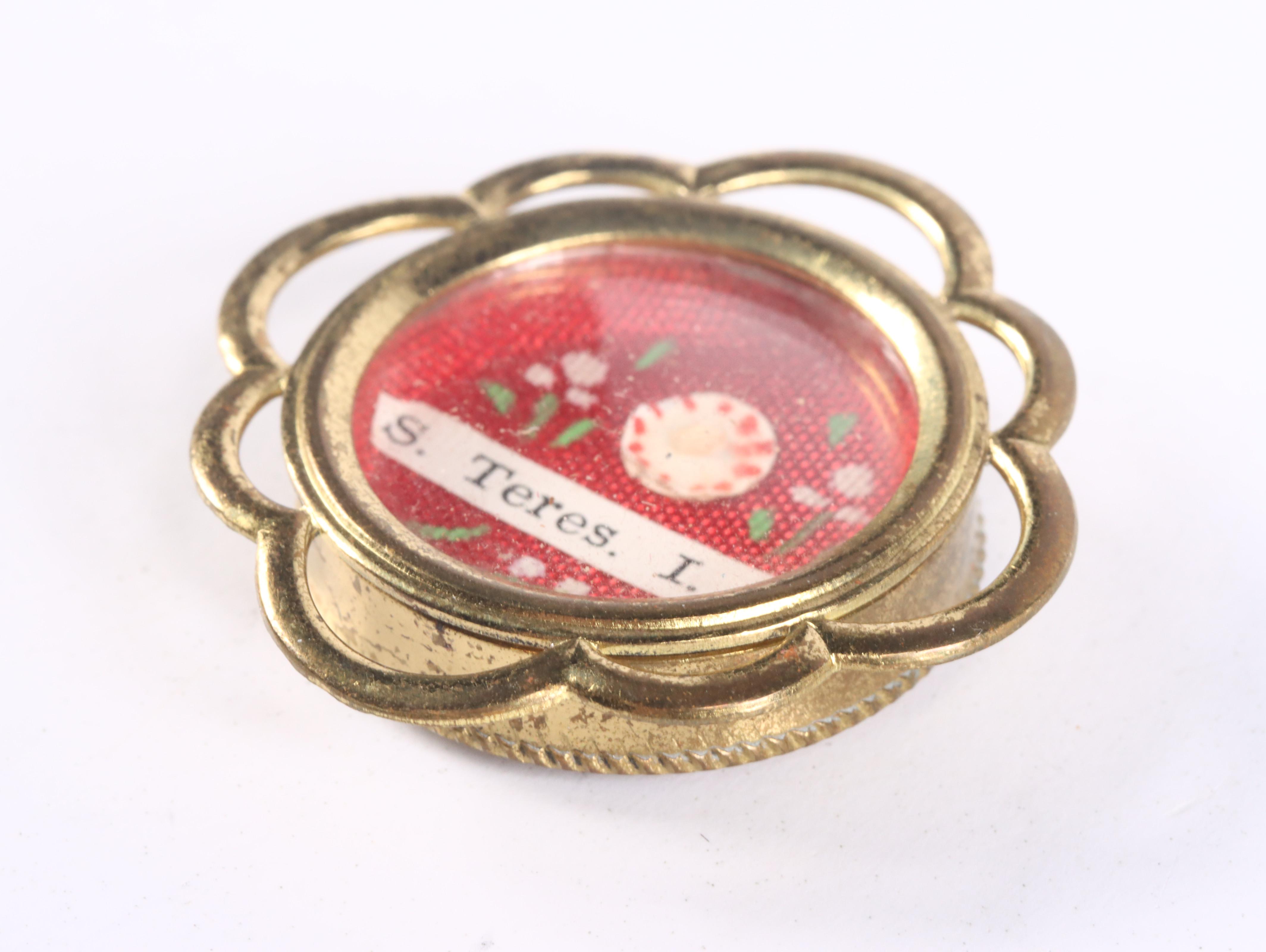 First Class Relic of Thérèse of Lisieux in Reliquary with Seal