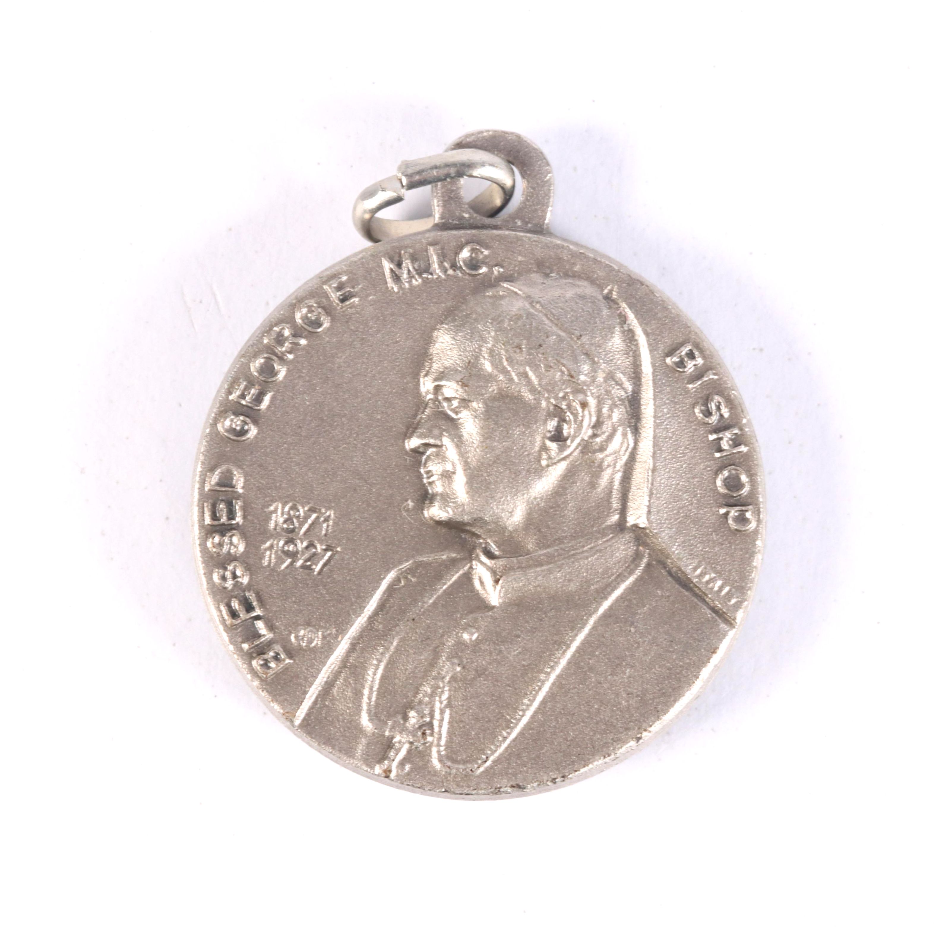 Second Class Relic of Blessed George Matulaitis in Pendant