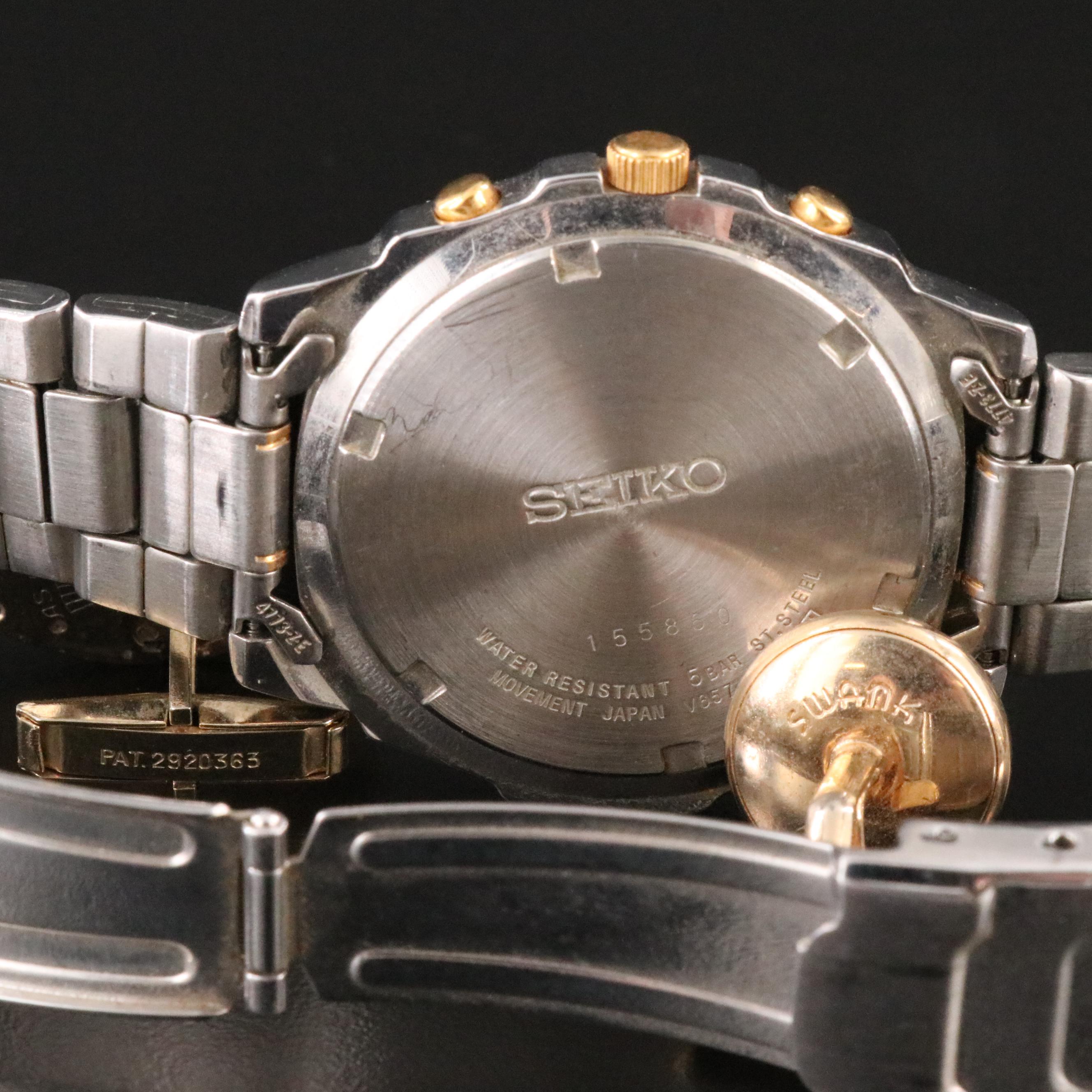 Seiko, Cufflinks and Money Clip Pocket Knife Featured in Men's Accessory's