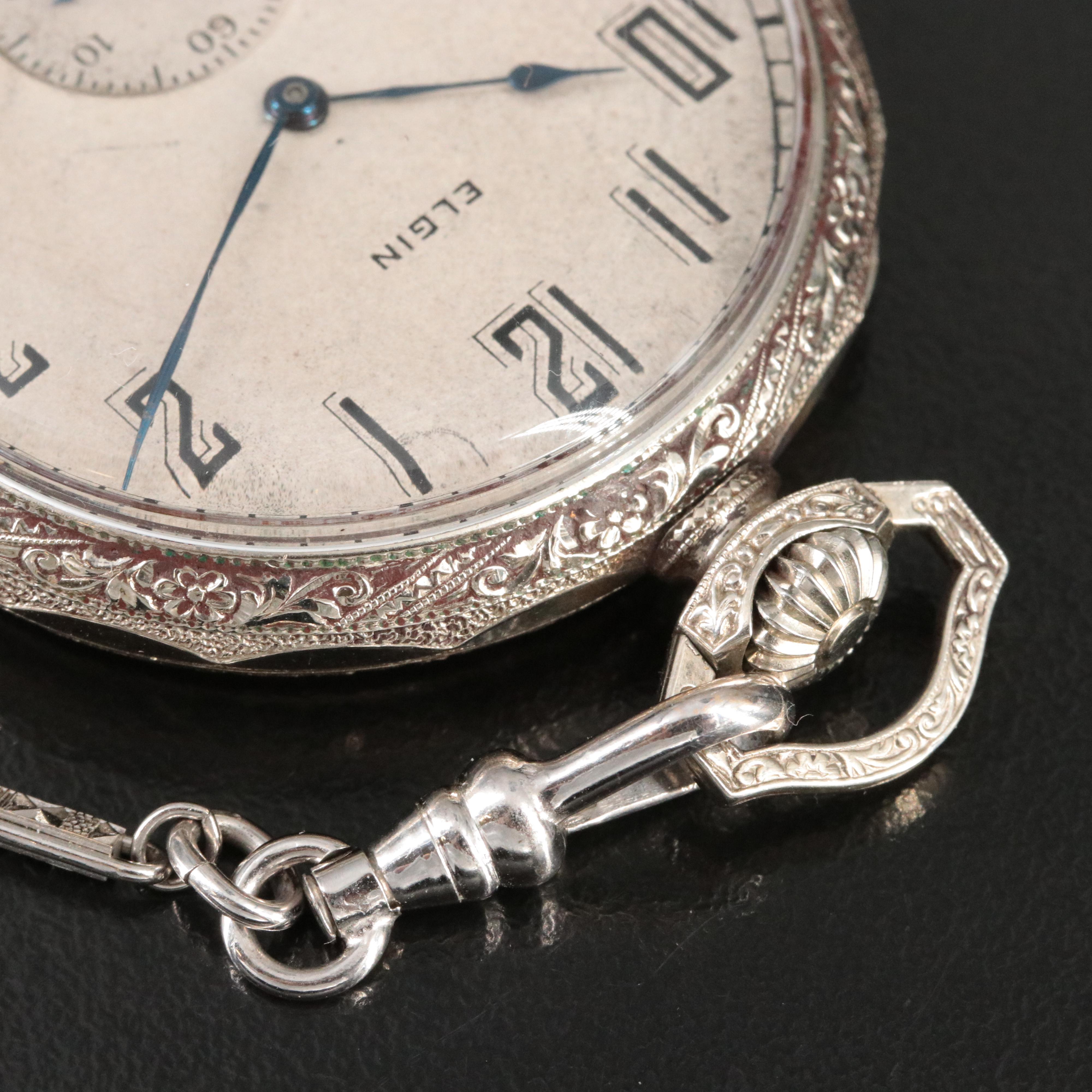 1922 Elgin 14K Gold-Filled Pocket Watch