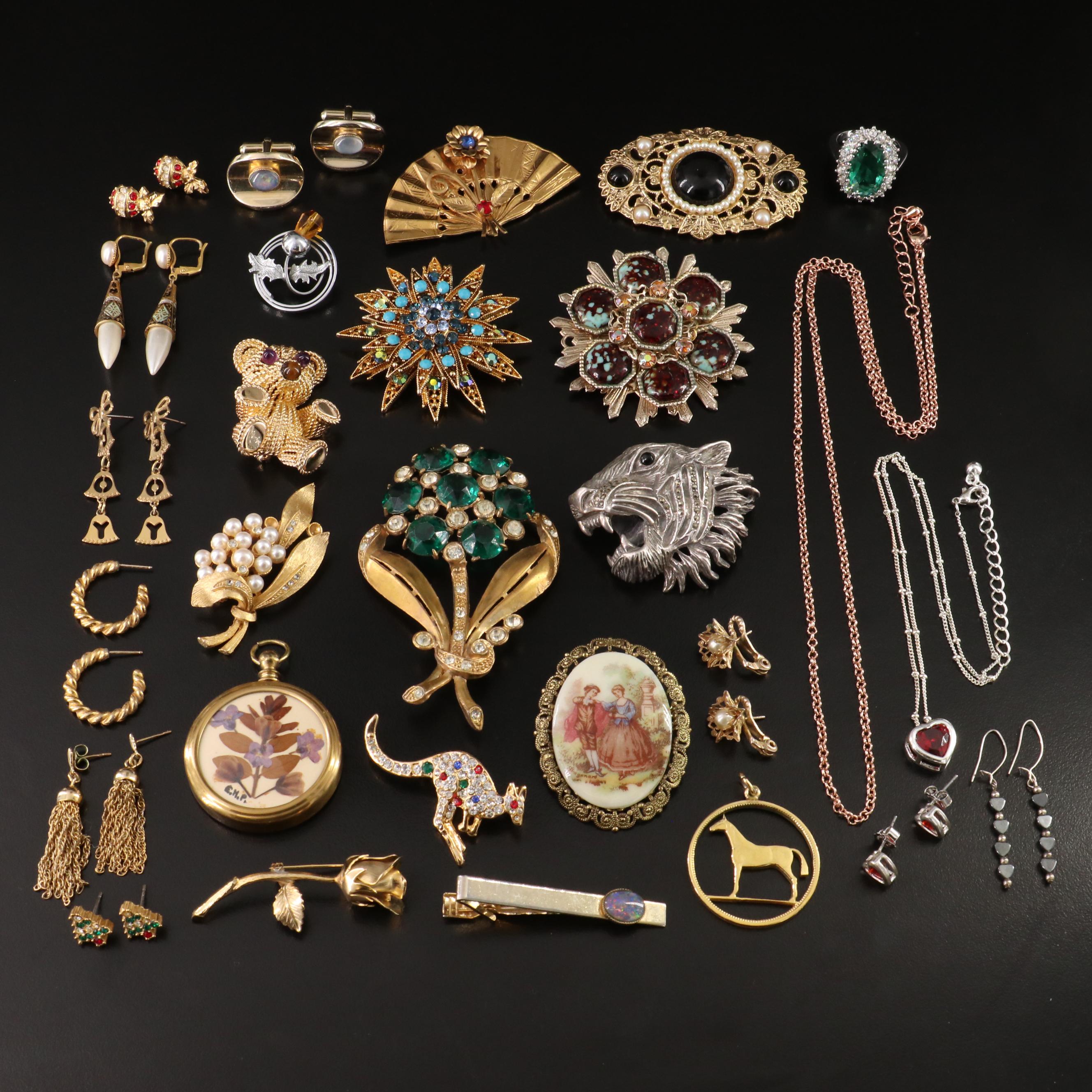 Vintage Jewelry Collection Featuring Lewis Segal
