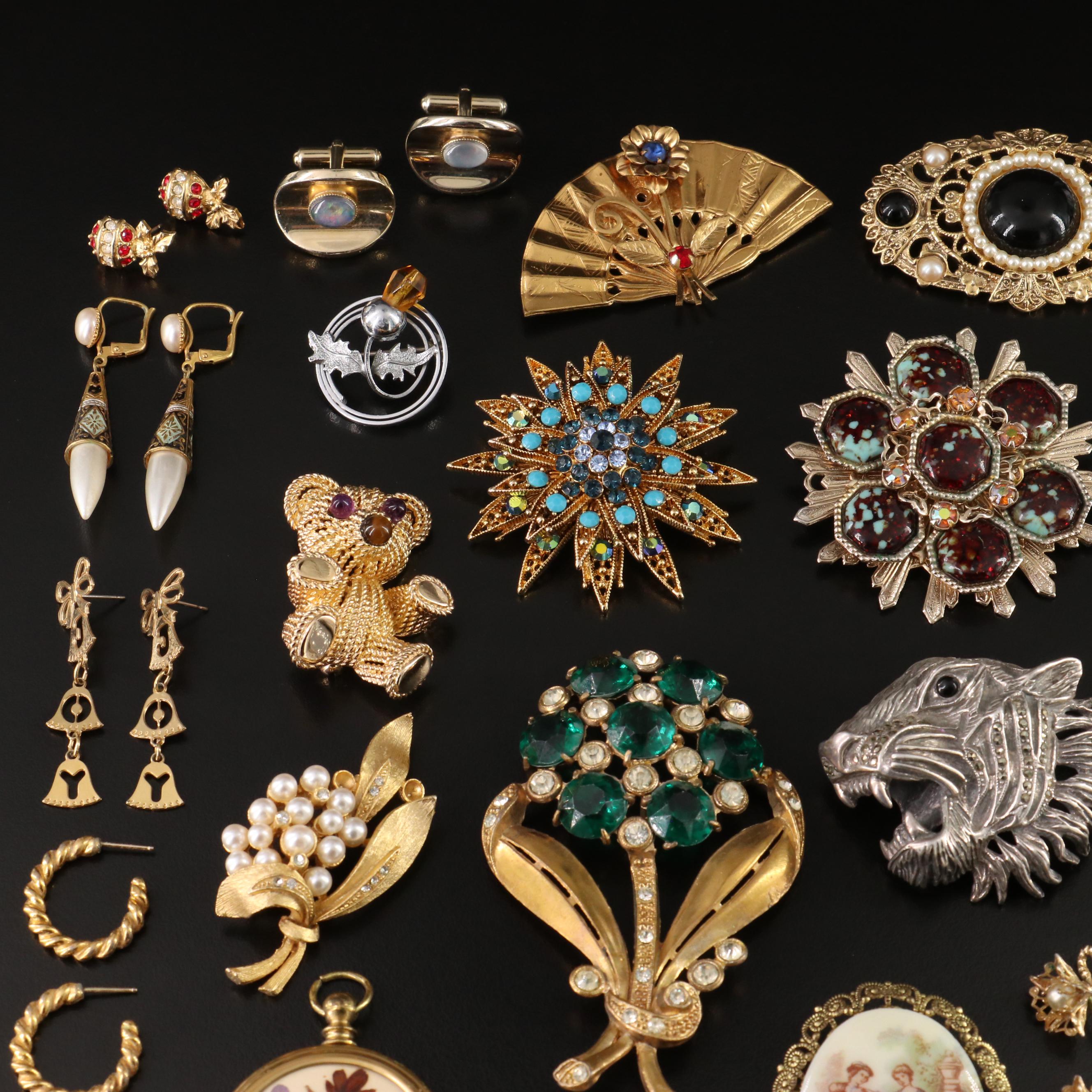 Vintage Jewelry Collection Featuring Lewis Segal