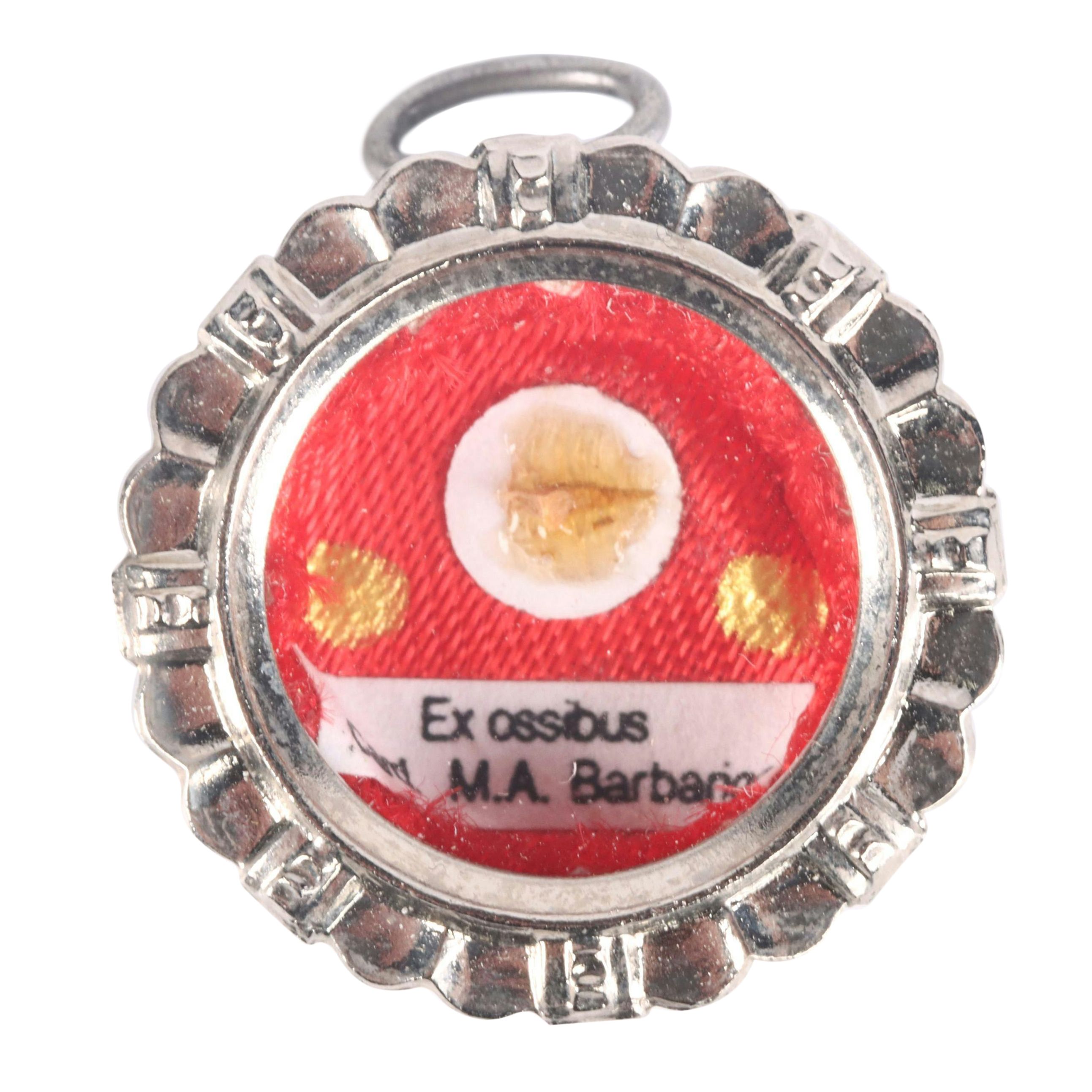 First Class Relic of Cardinal Marcantonio Barbarigo in Reliquary with Seal