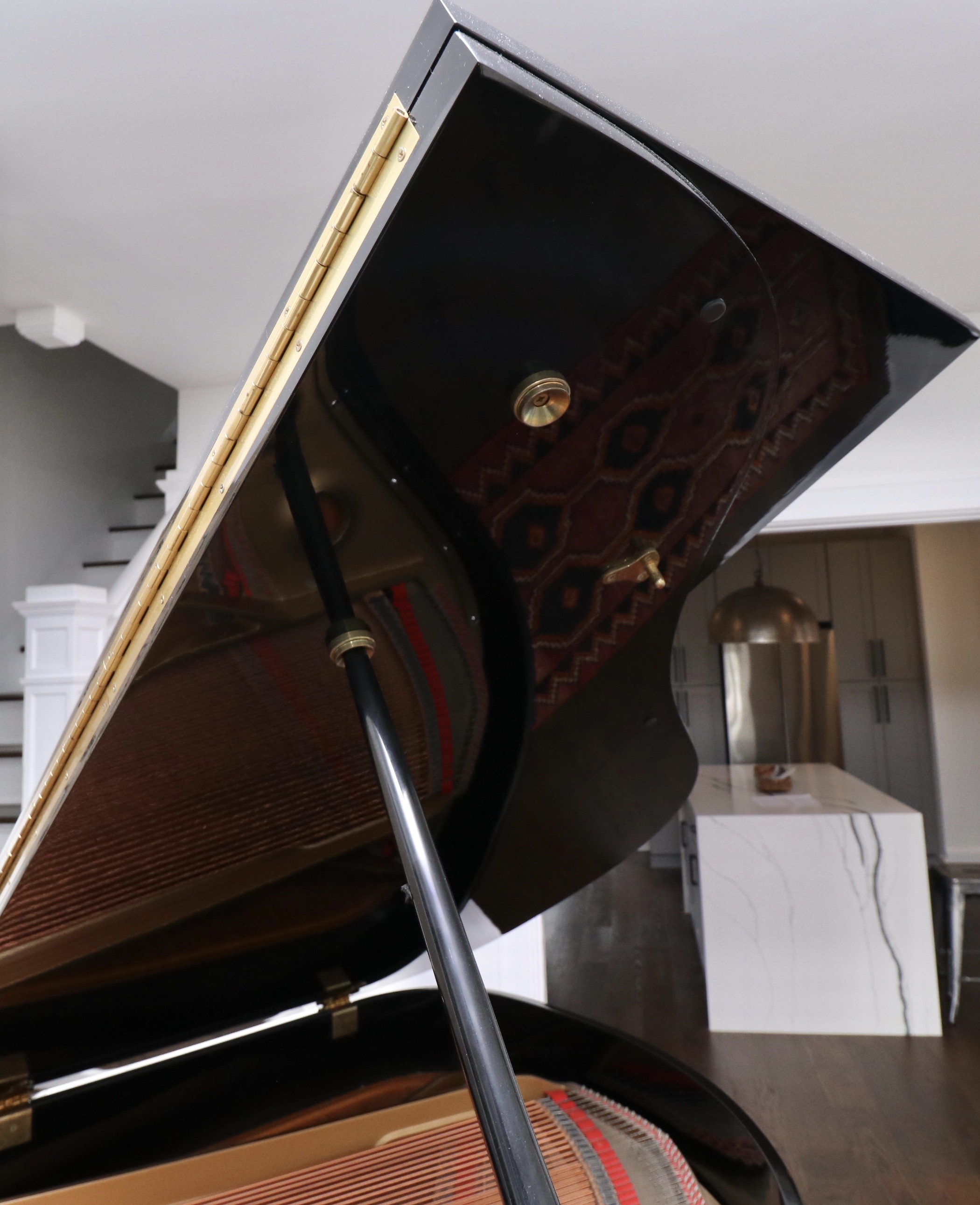 Fletcher & Sons Hyundai G-80A Gloss Black Baby Grand Piano and Bench