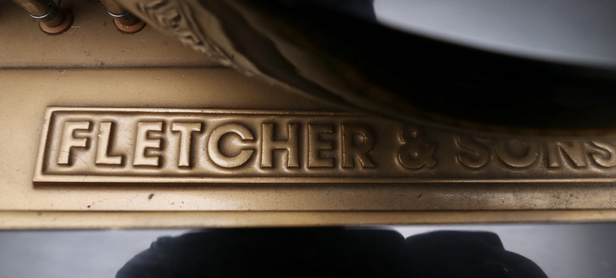 Fletcher & Sons Hyundai G-80A Gloss Black Baby Grand Piano and Bench