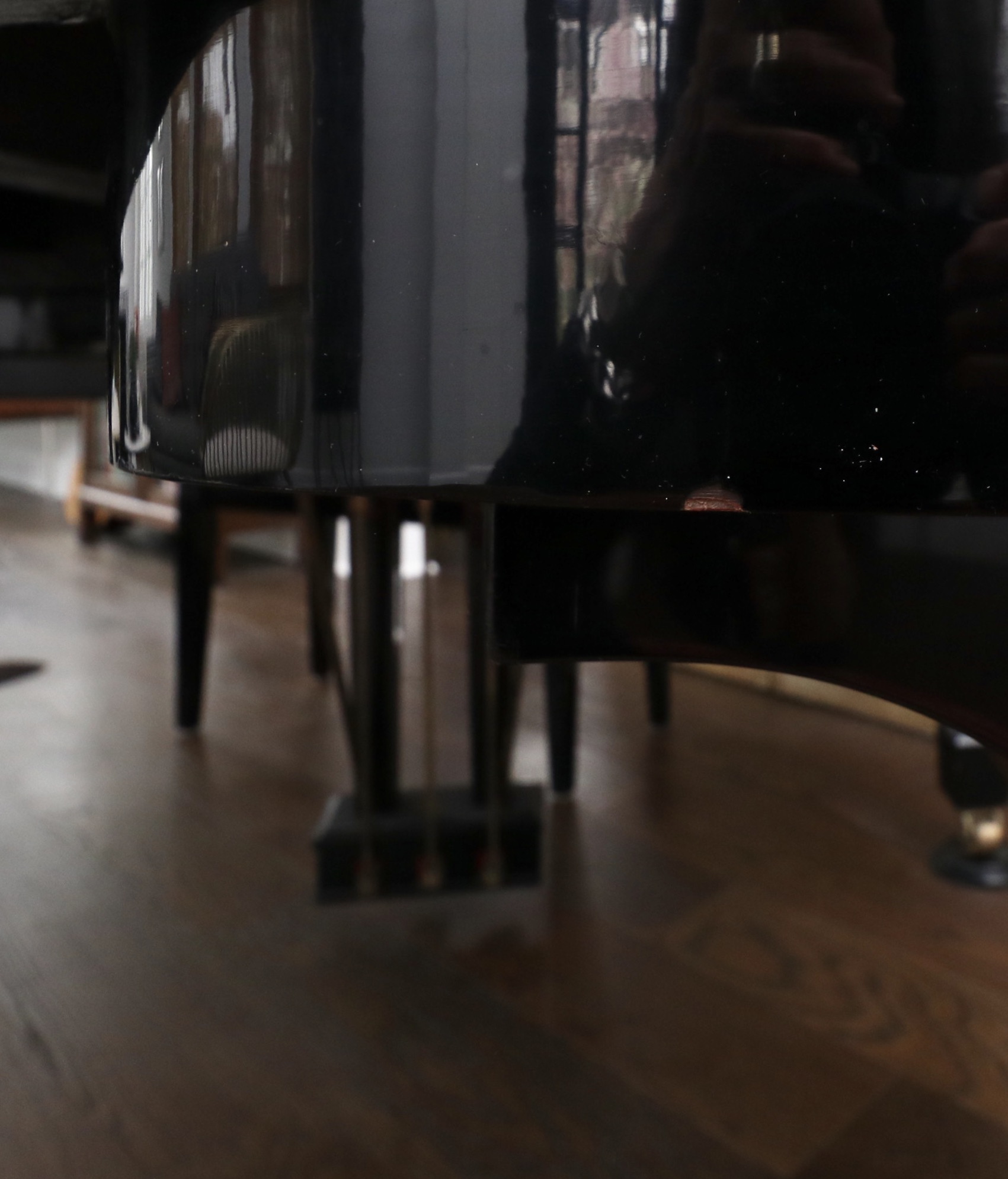 Fletcher & Sons Hyundai G-80A Gloss Black Baby Grand Piano and Bench