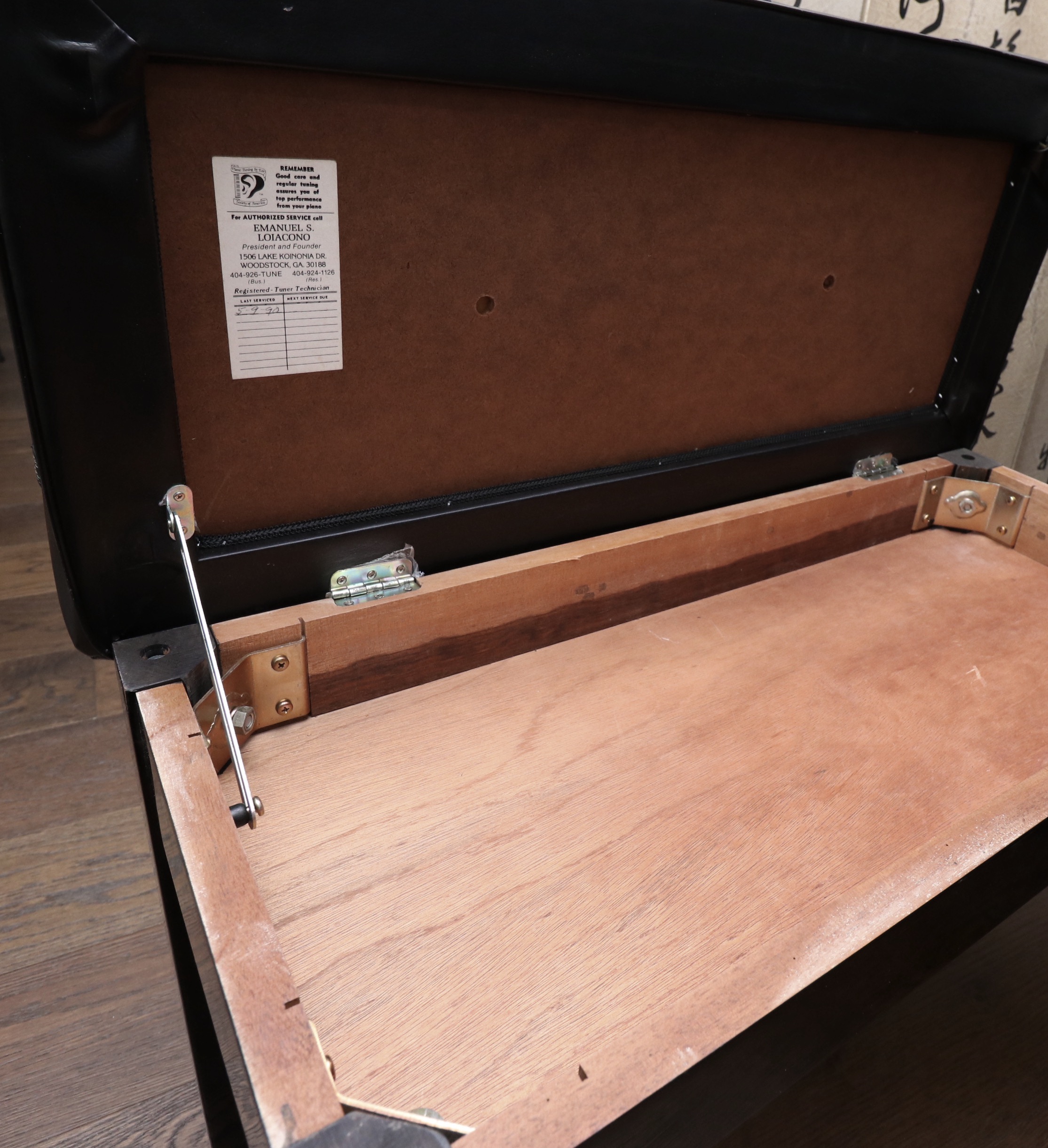 Fletcher & Sons Hyundai G-80A Gloss Black Baby Grand Piano and Bench