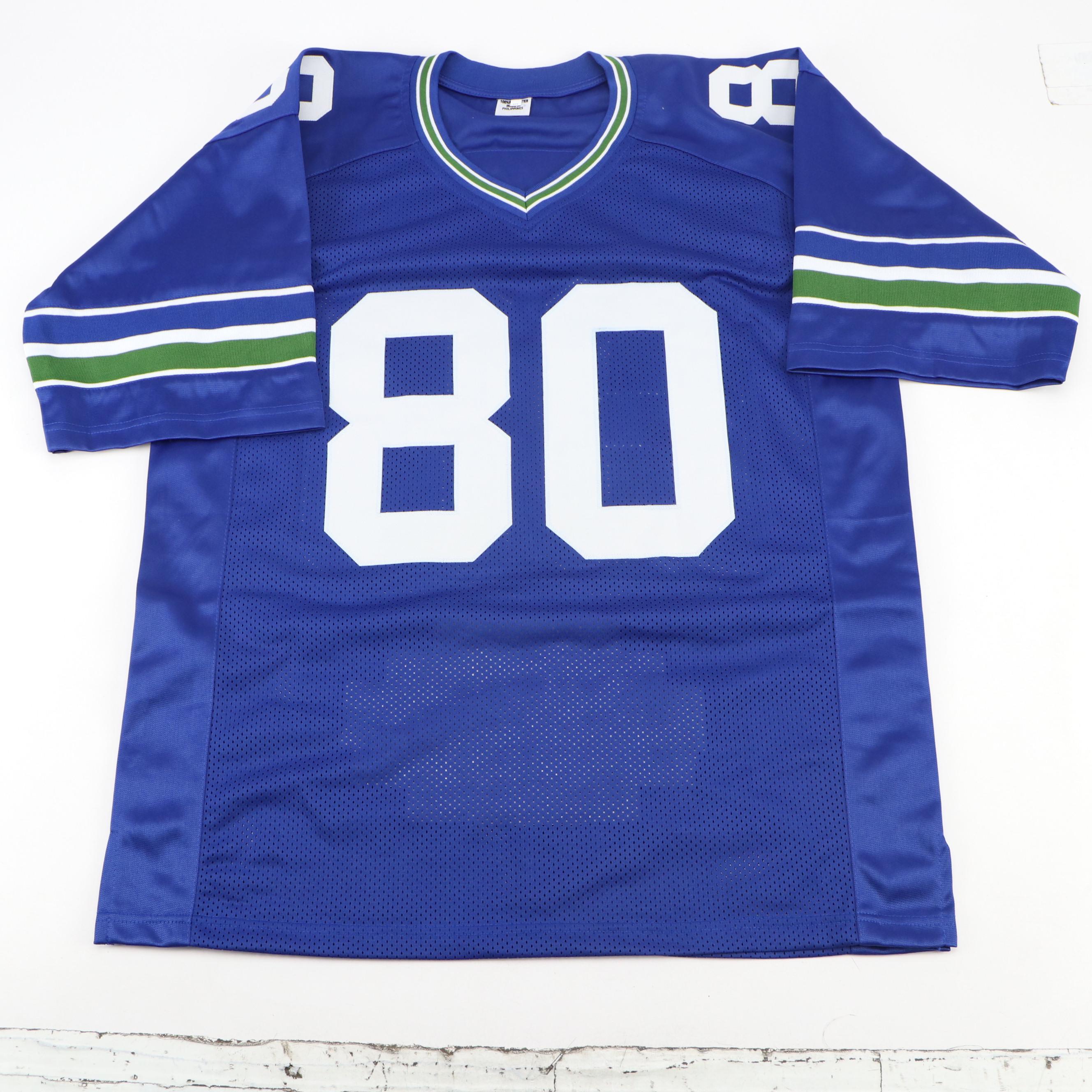 Steve Largent Signed "HOF '95" Seattle Seahawks Football Jersey, Beckett