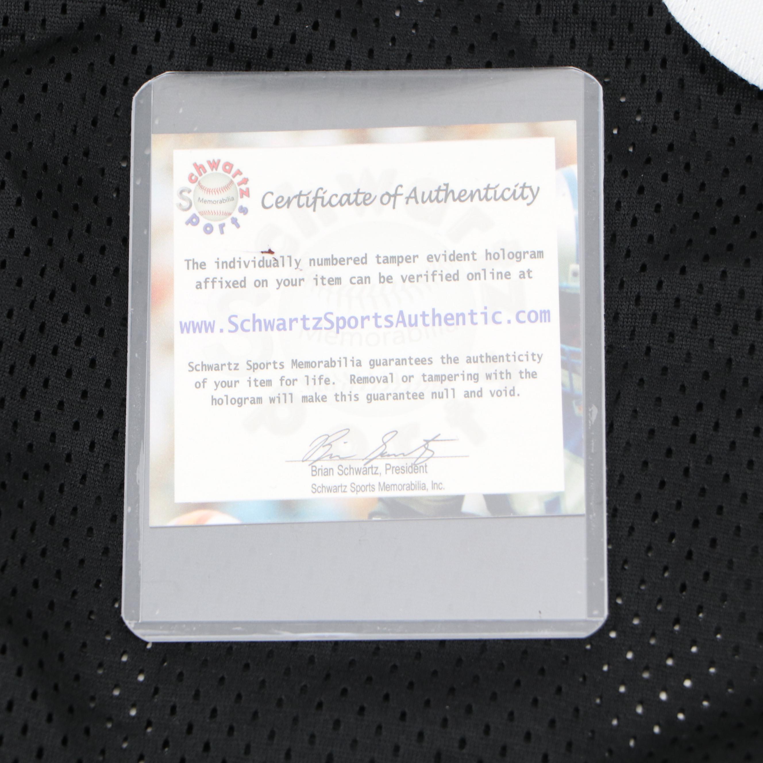 Dermontti Dawson Signed “HOF 12” Pittsburgh Steelers Football Jersey, Schwartz