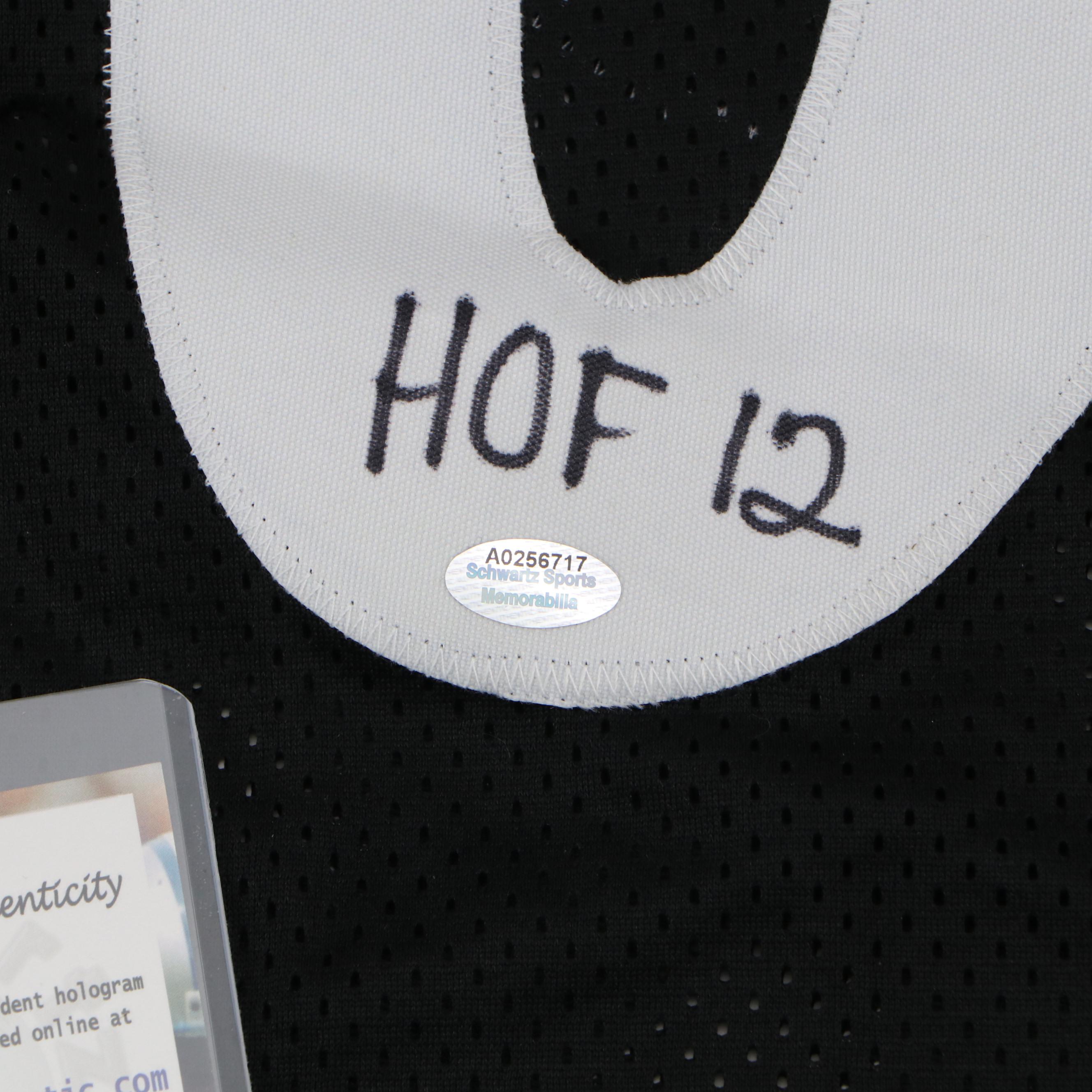 Dermontti Dawson Signed “HOF 12” Pittsburgh Steelers Football Jersey, Schwartz