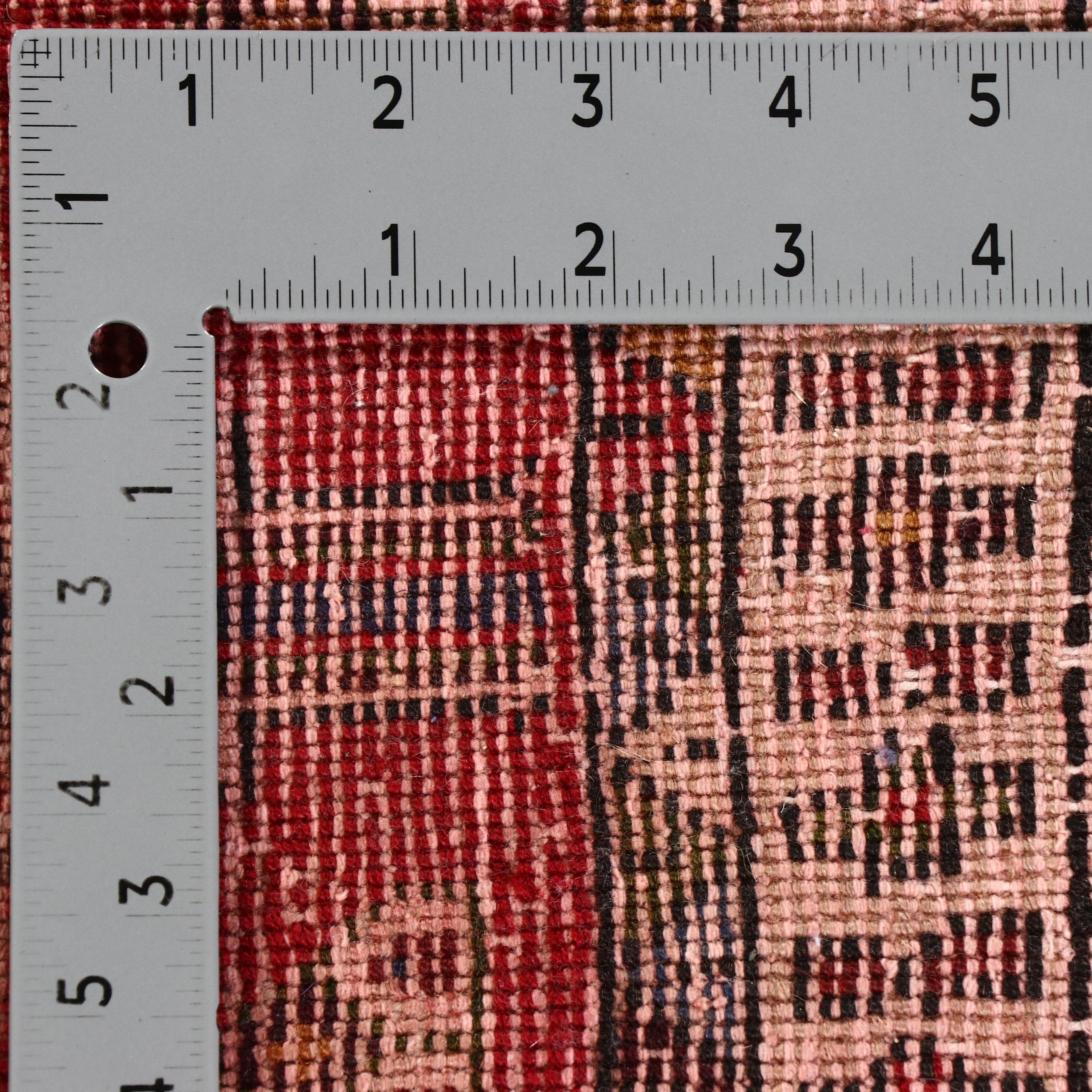 3'4 x 7'10 Hand-Knotted Caucasian Kazak Area Rug