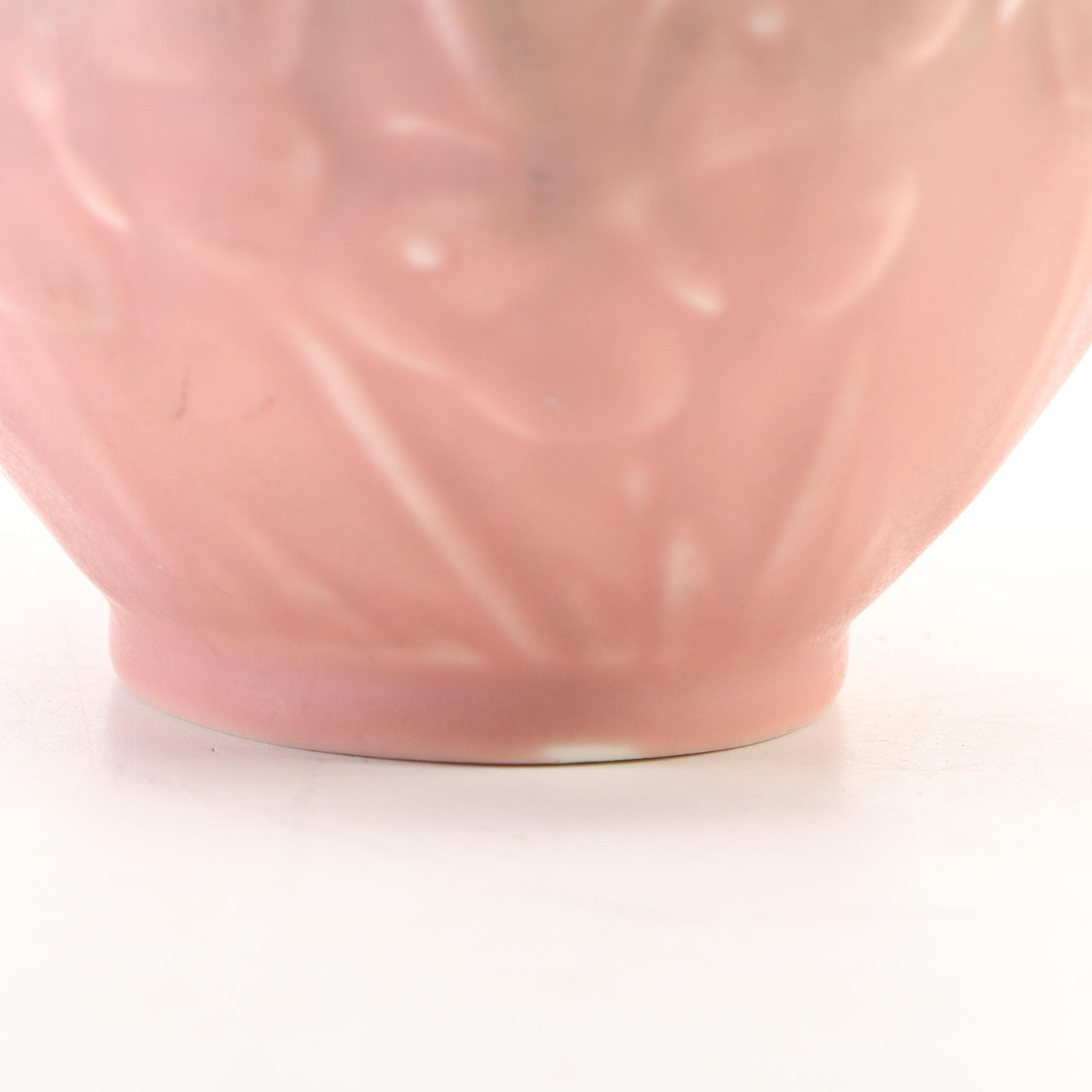 Rookwood Pottery Matte Glaze Butterfly Production Vase, 1936