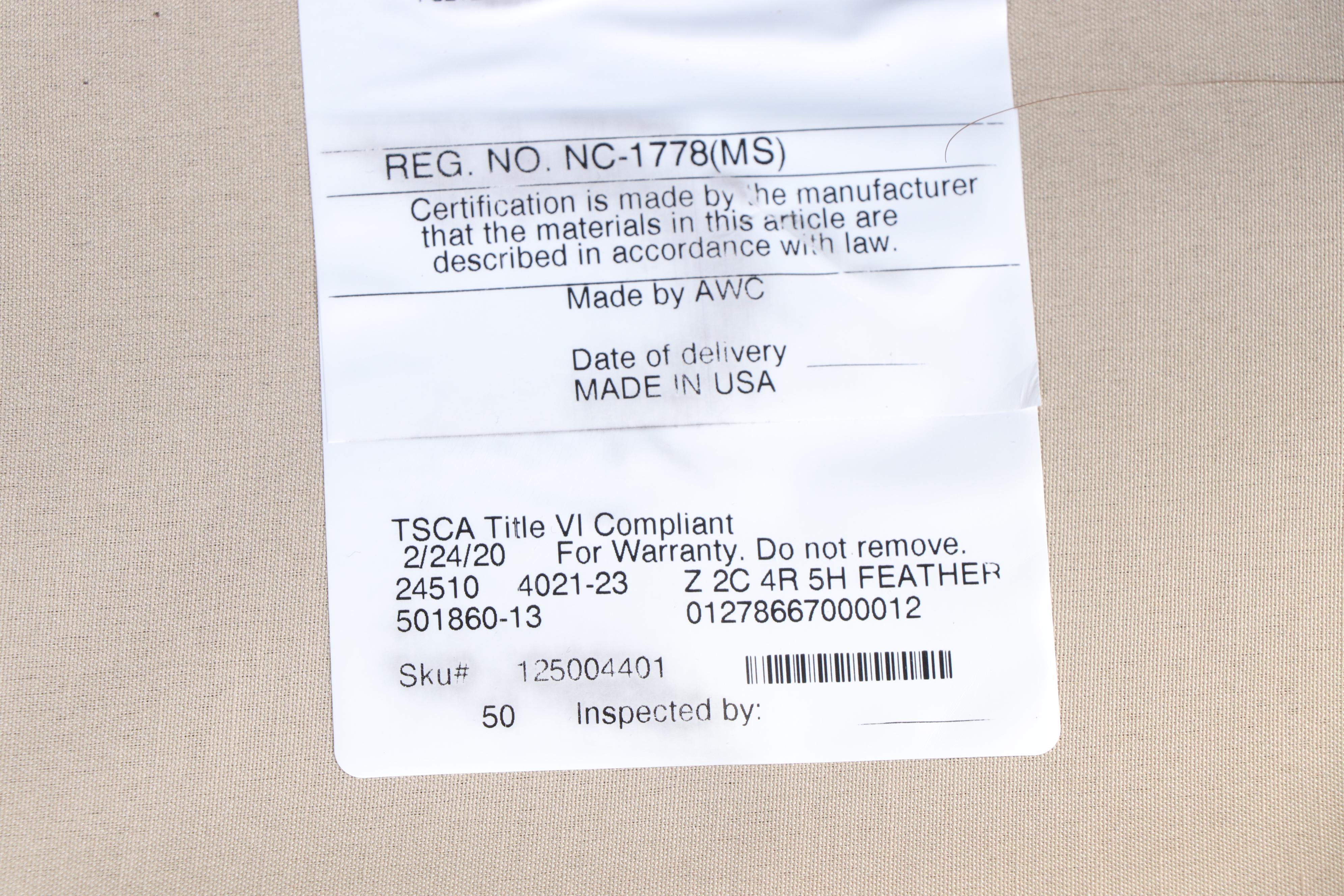 Haverty's "Cotey" Three-Piece Upholstered Sectional Sofa