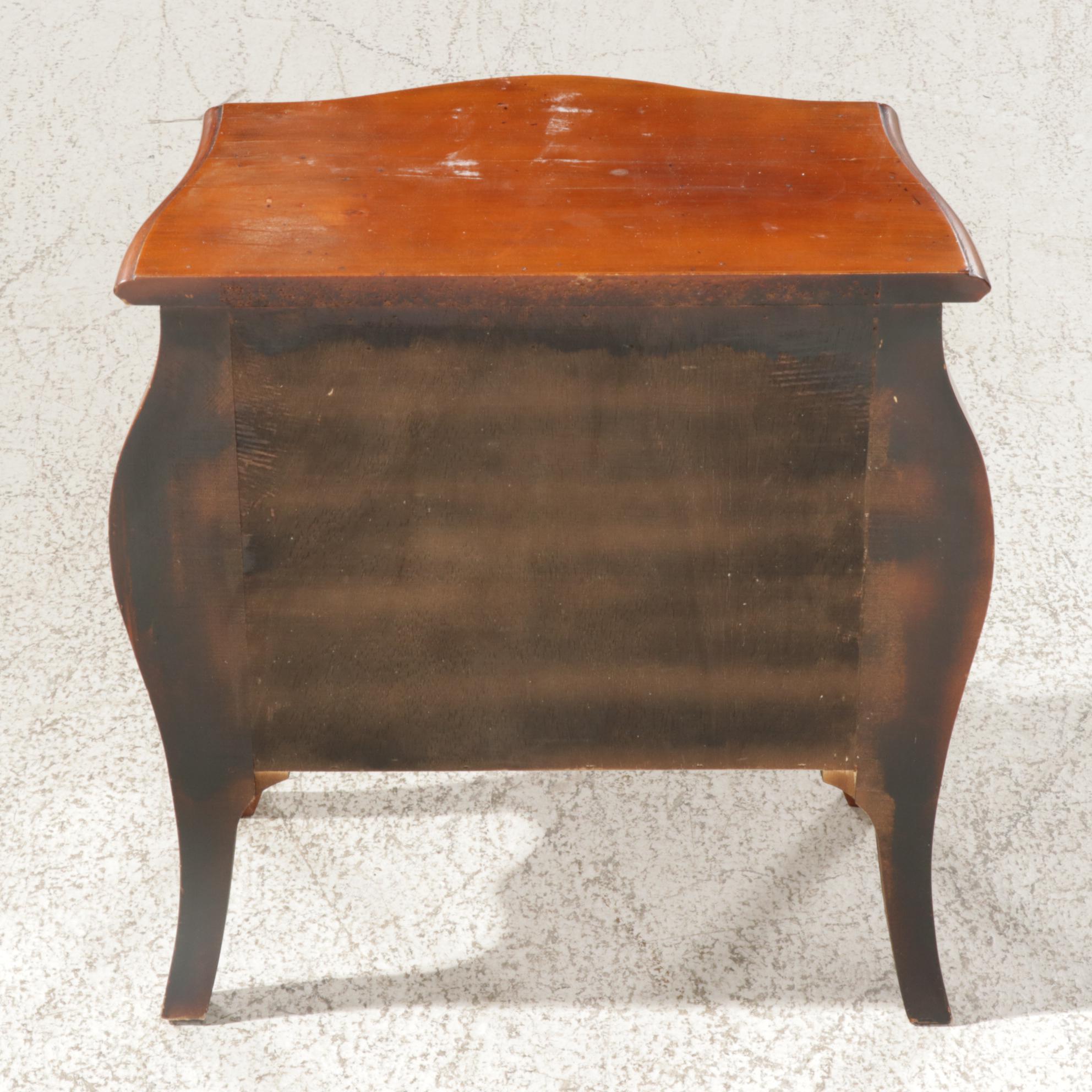 Italian Bombe Style Small Chest of Drawers