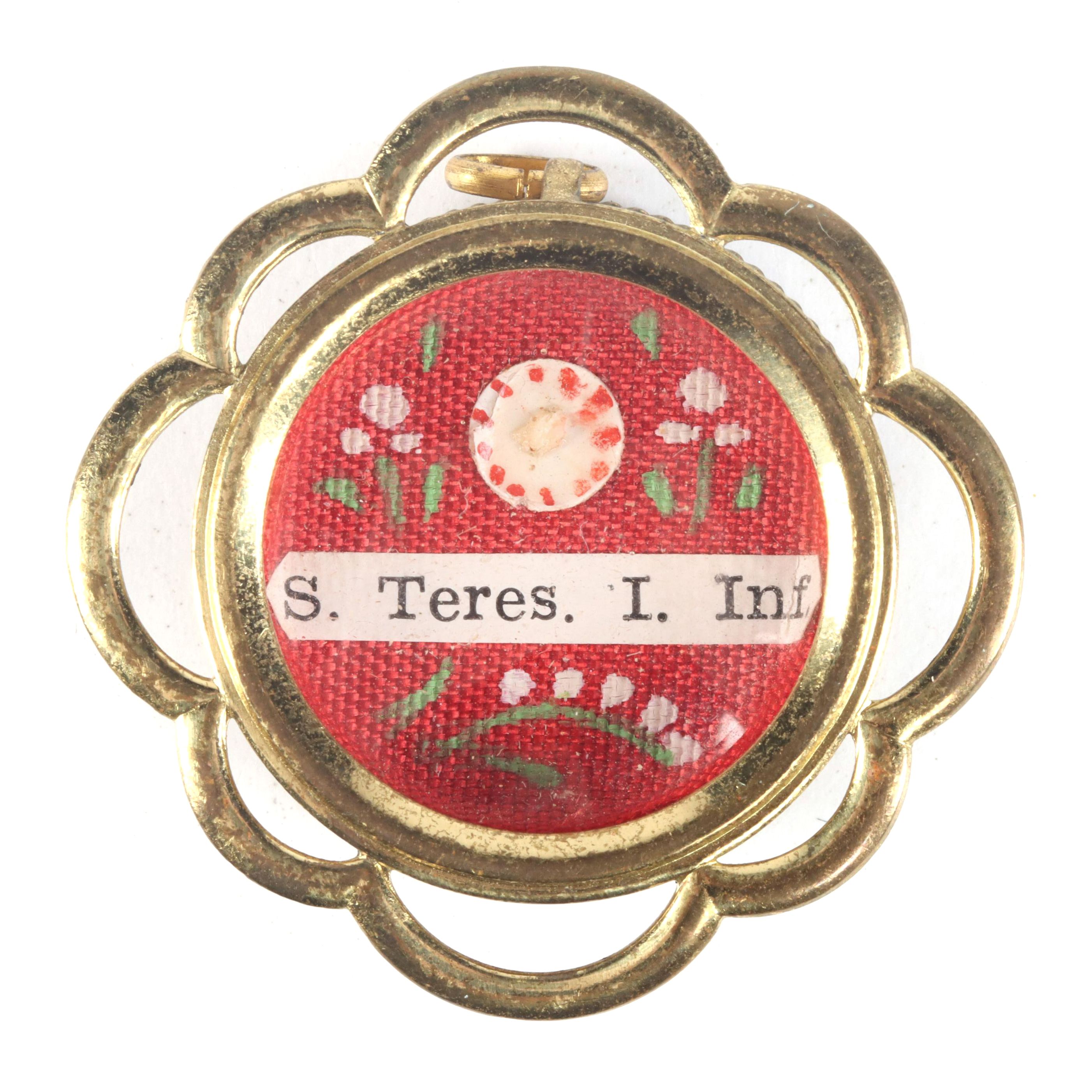 First Class Relic of Thérèse of Lisieux in Reliquary with Seal