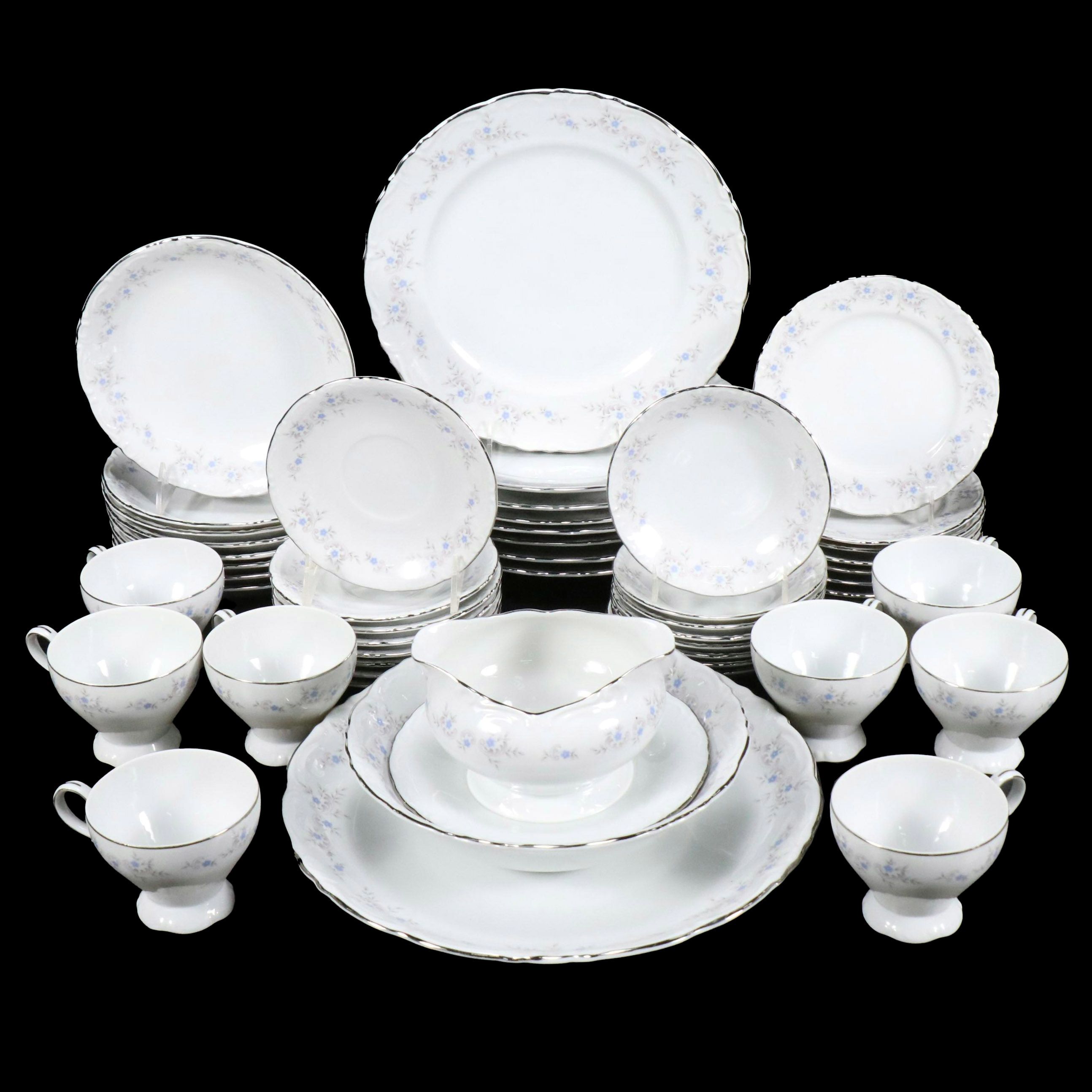 Modern China & Table Institute "Springtime" Porcelain Dinnerware