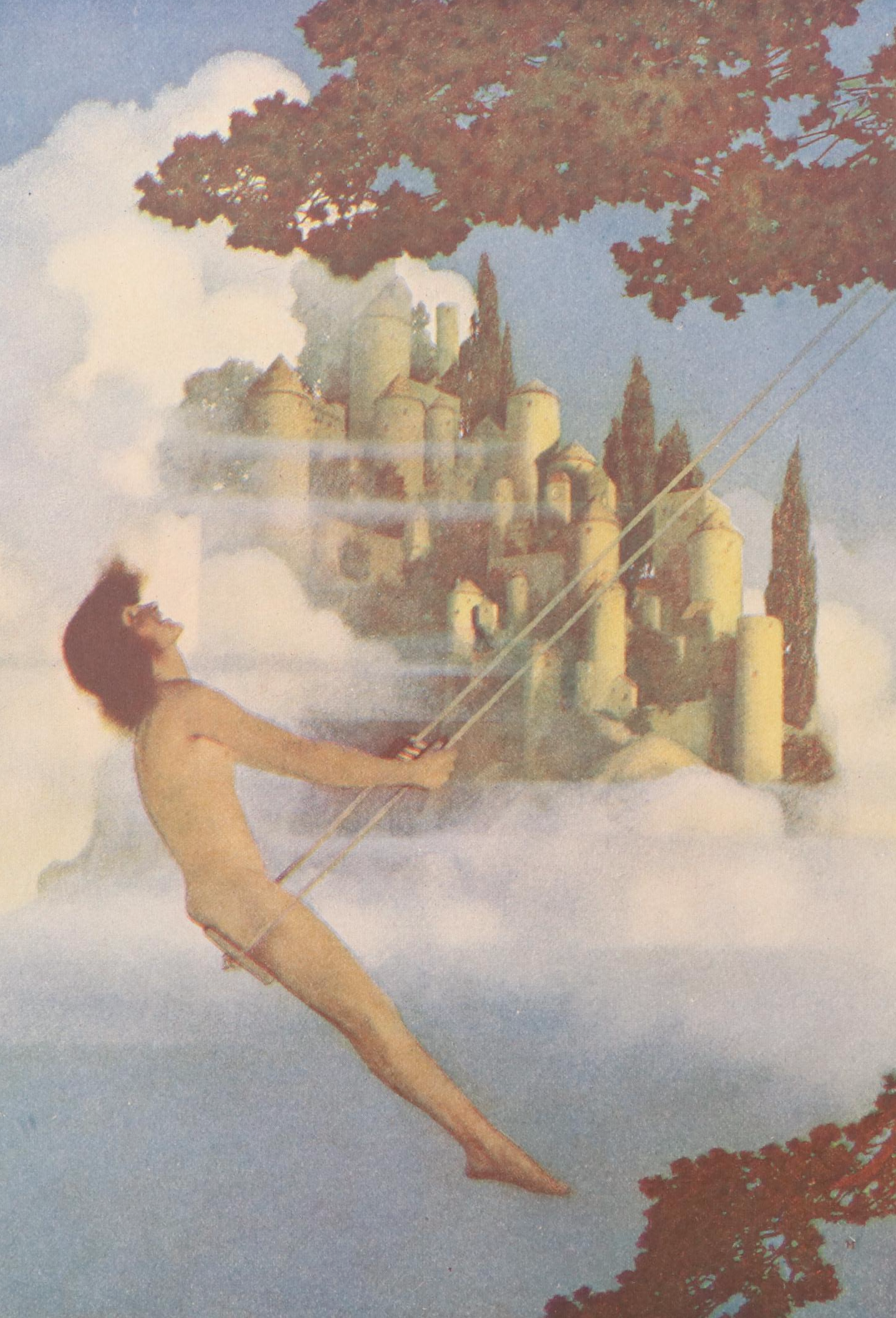 Maxfield Parrish Illustrated First Edition "Poems of Childhood" by Eugene Field