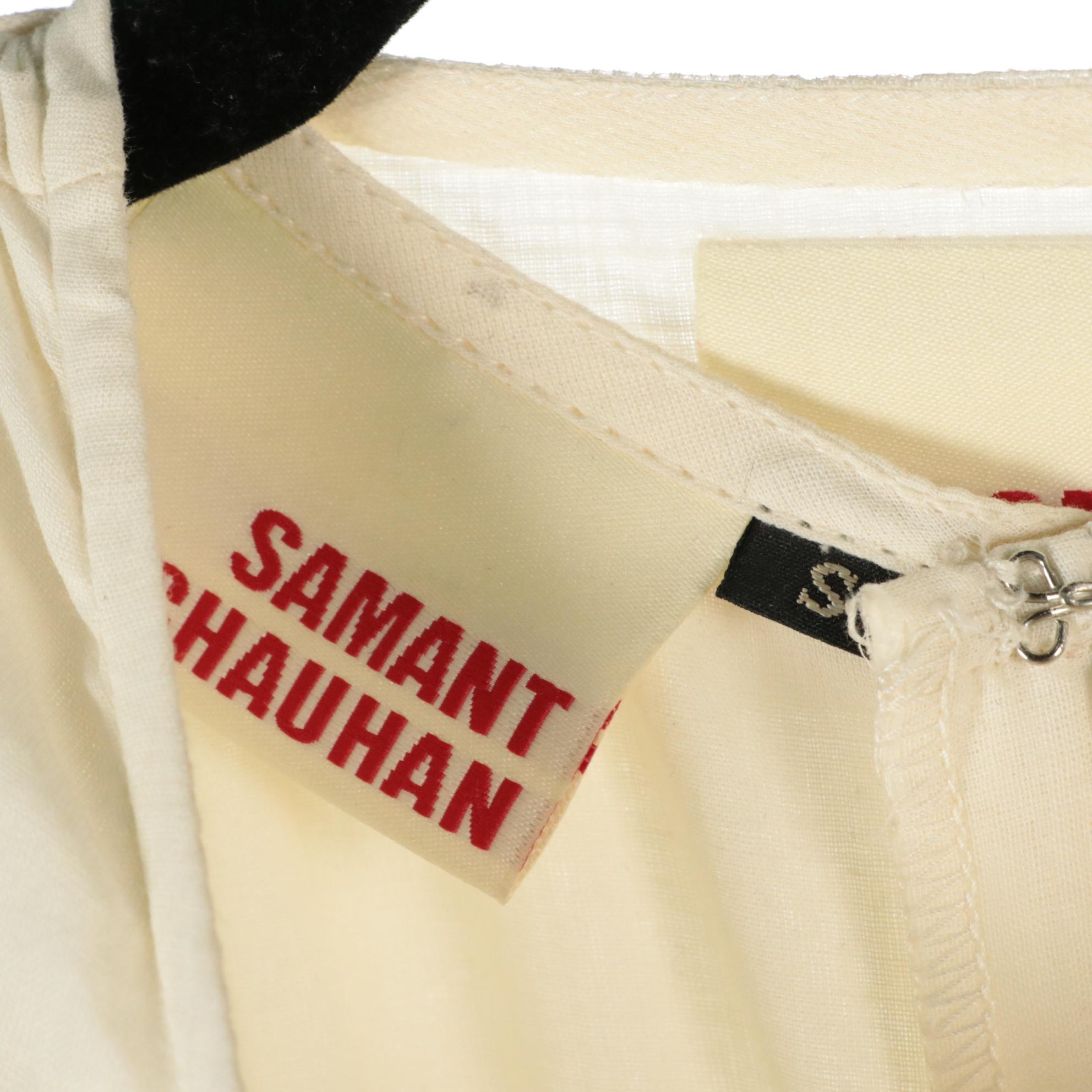 Samant Chauhan Ruffled Assymetric Dress Set, Issue Sleeveless Sheath, and More