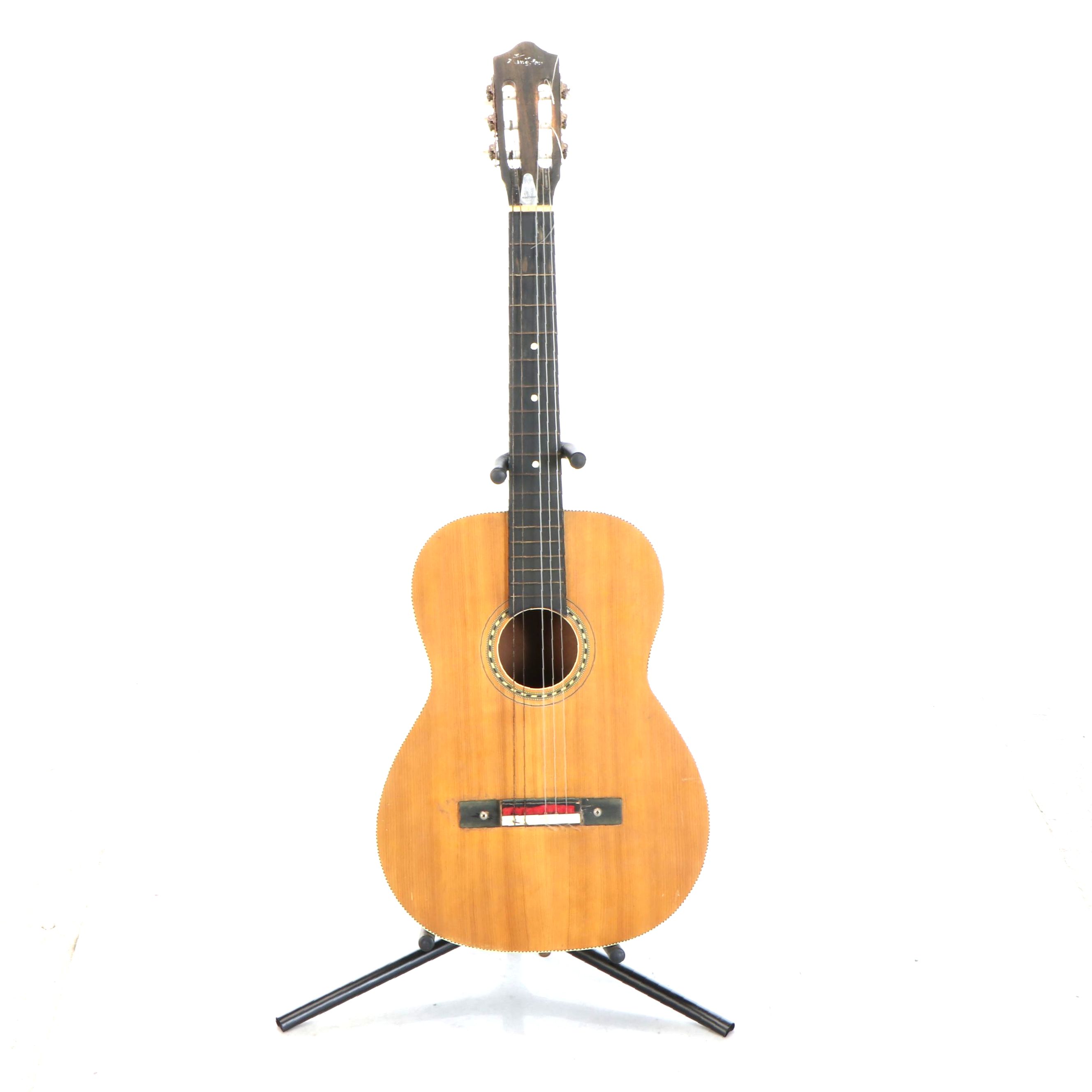 Kingston Spruce Top Acoustic Guitar, Mid to Late 20th Century