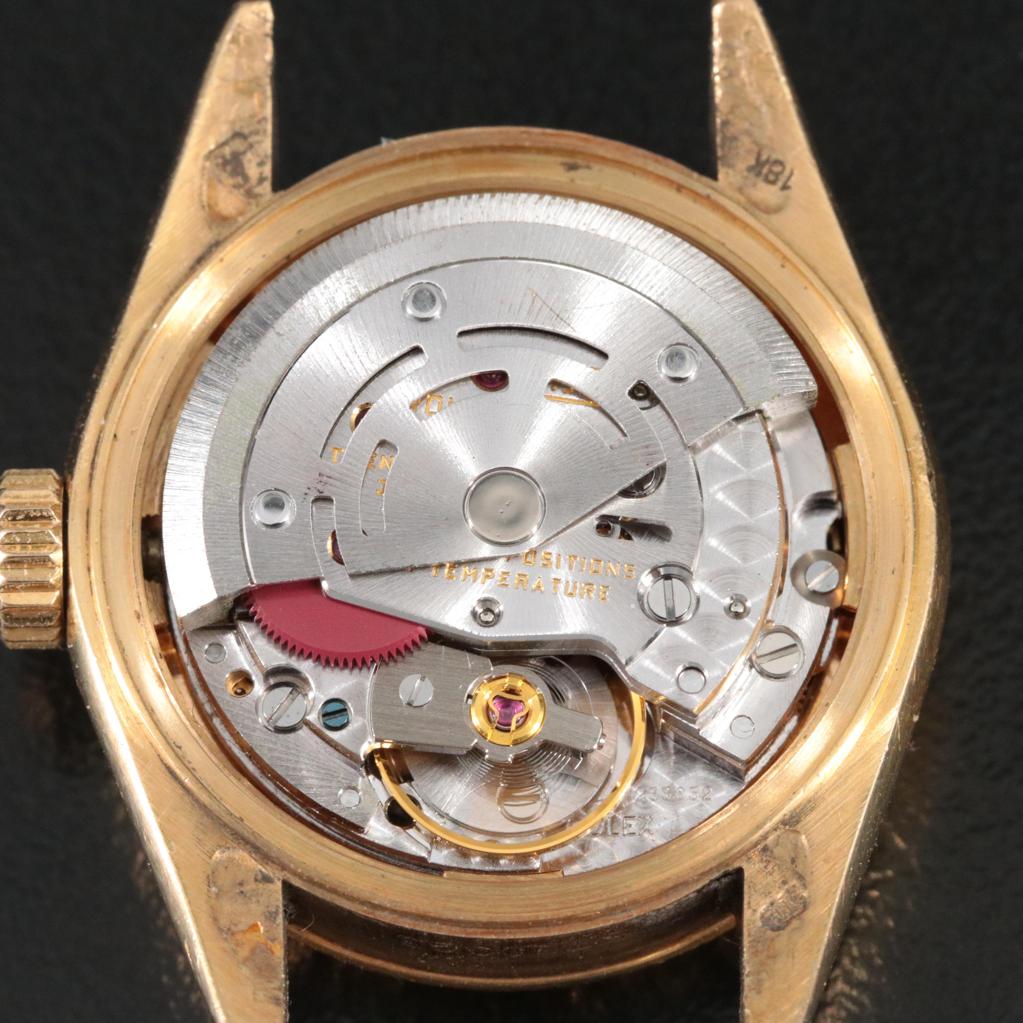 1984 Rolex Lady-Datejust "Bark" Bezel President Band Watch