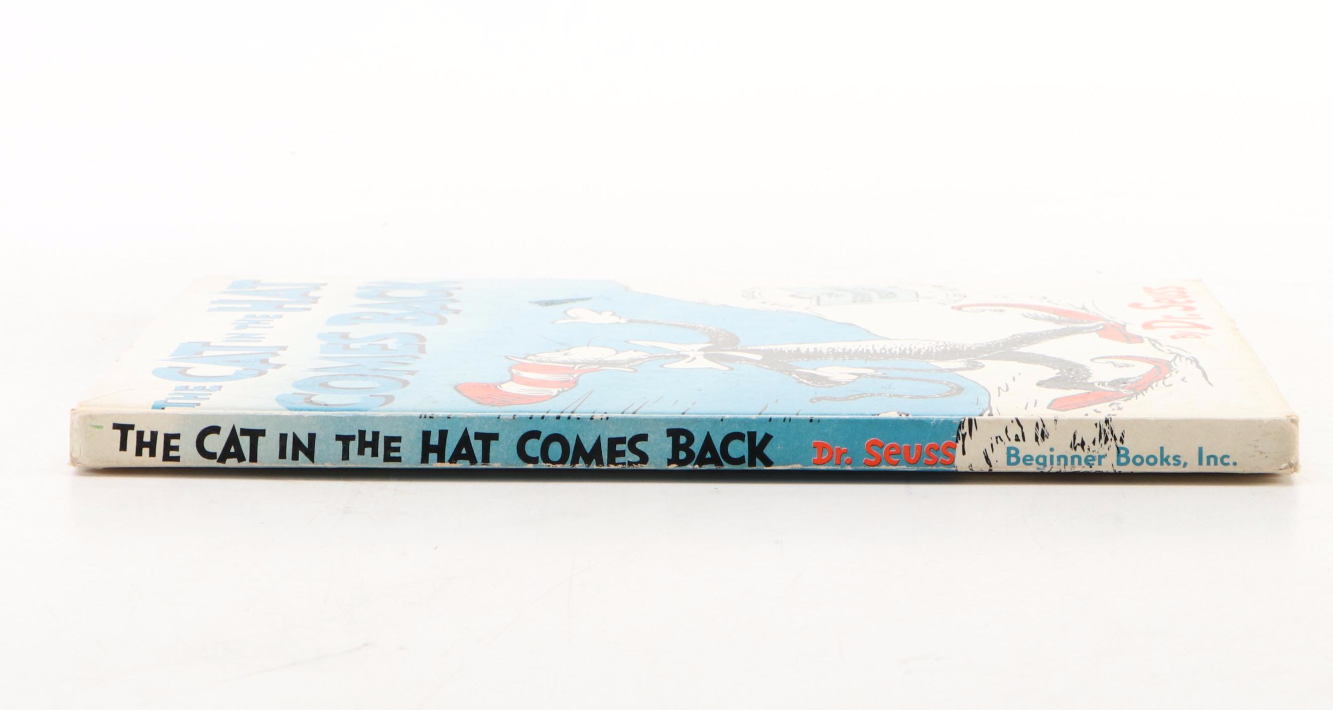 First Printing "The Cat in the Hat Comes Back" by Dr. Seuss, 1958